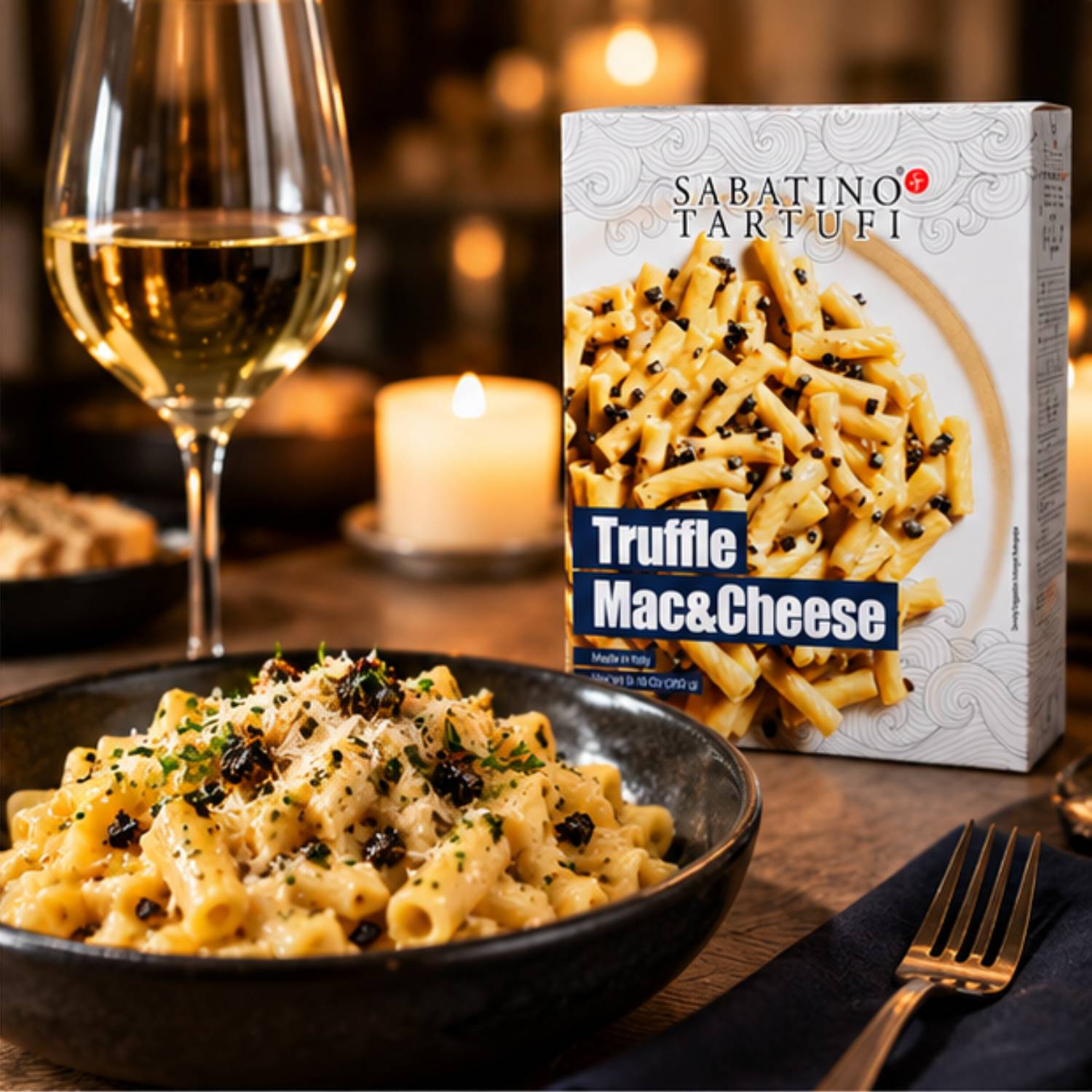Mac & Cheese com Trufas Sabatino Tartufi 260g foto 5
