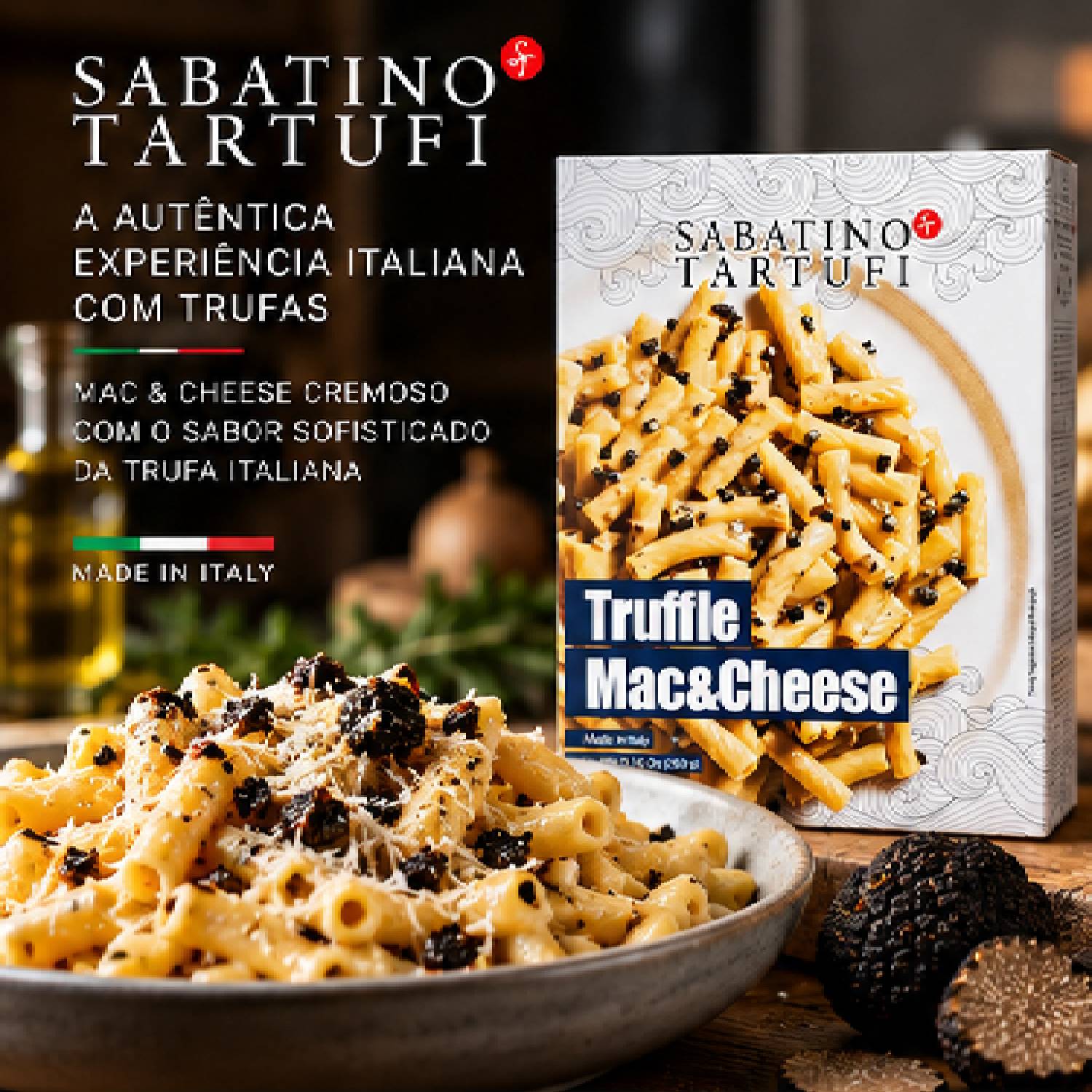 Mac & Cheese com Trufas Sabatino Tartufi 260g foto 8