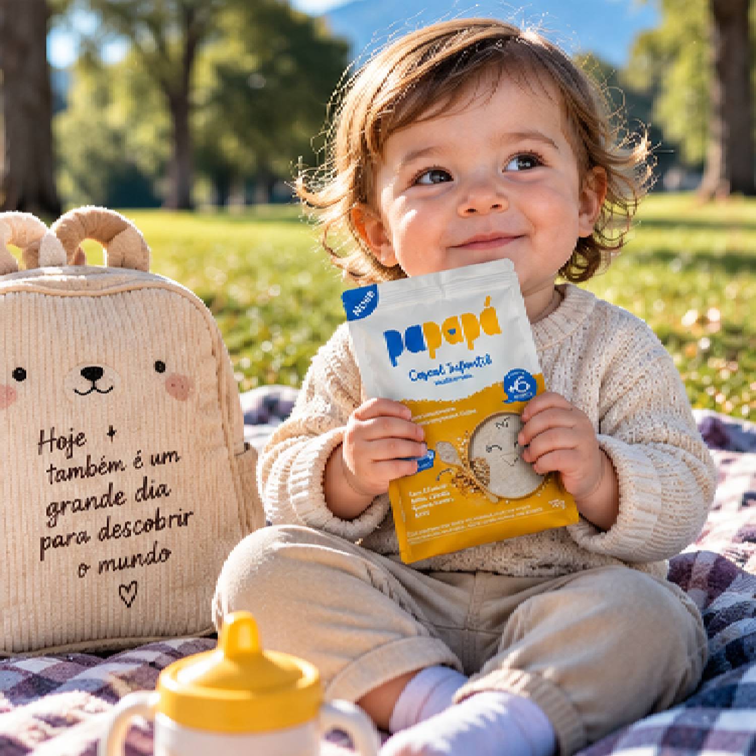 Cereal Infantil Aveia Multicereais PAPAPÁ 170g foto 7