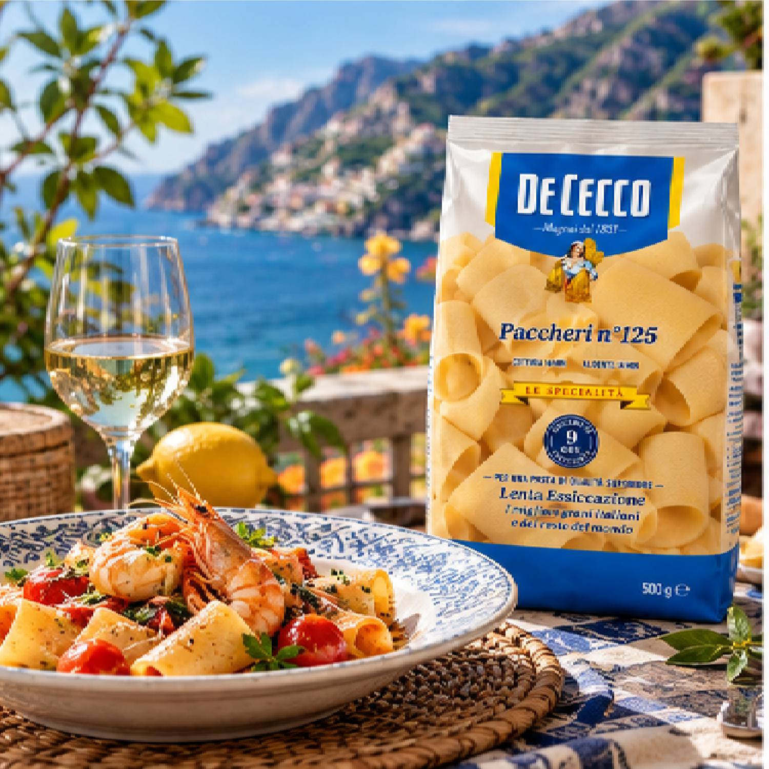 Massa De Cecco Paccheri Nº125 Italiana 500g foto 7
