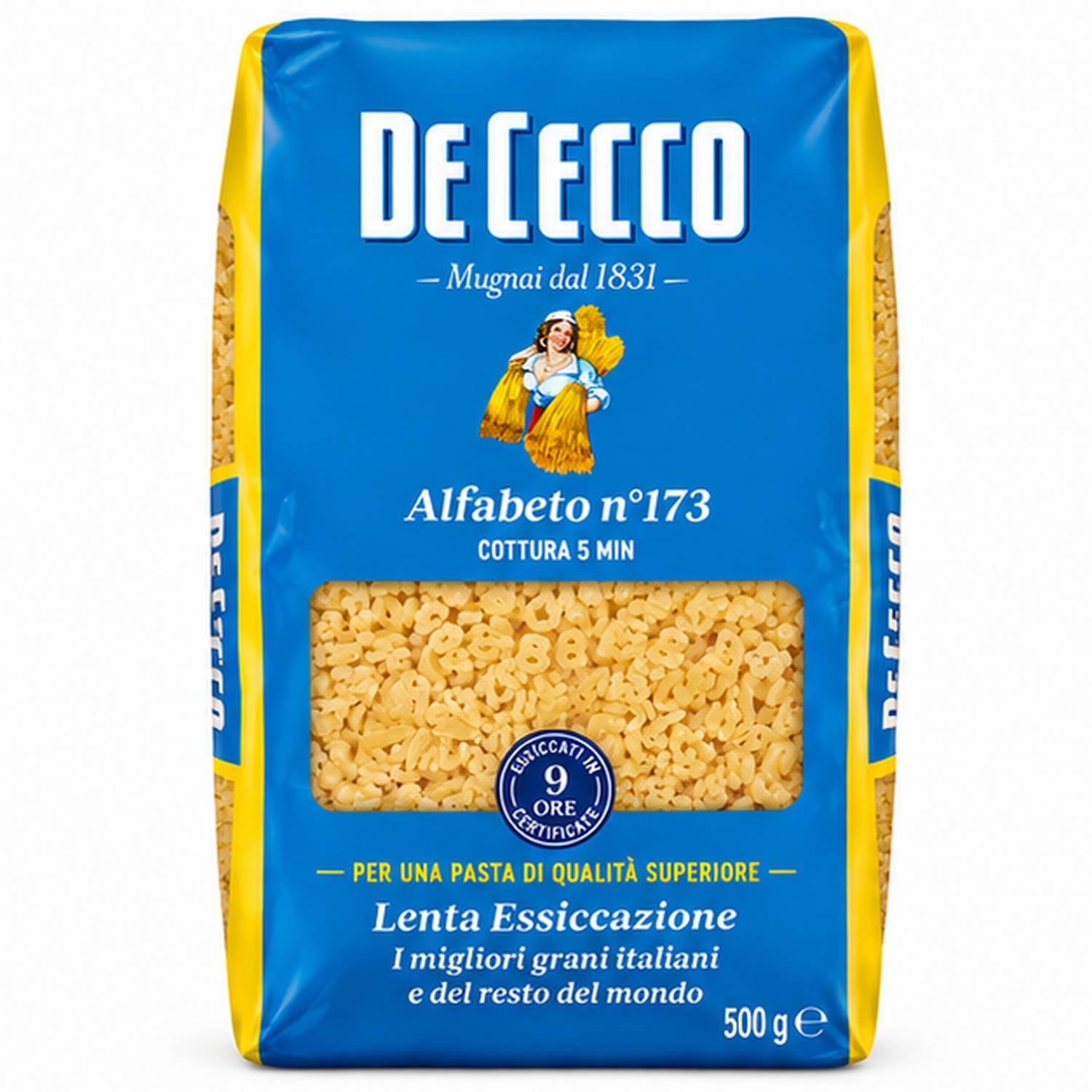Massa De Cecco Alfabeto Nº173 Italiana 500g