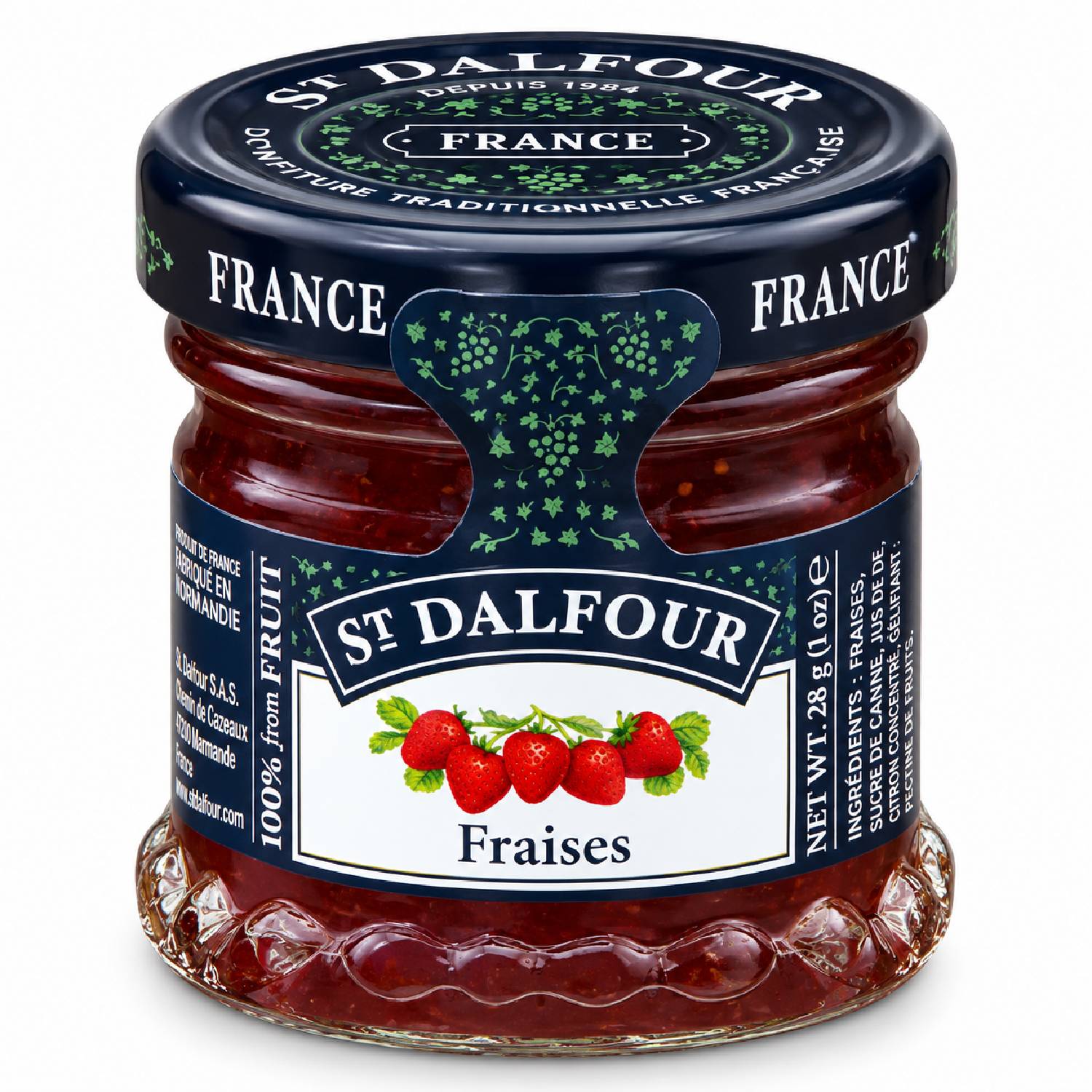 Geleia St Dalfour Mini Morango Francesa 28g