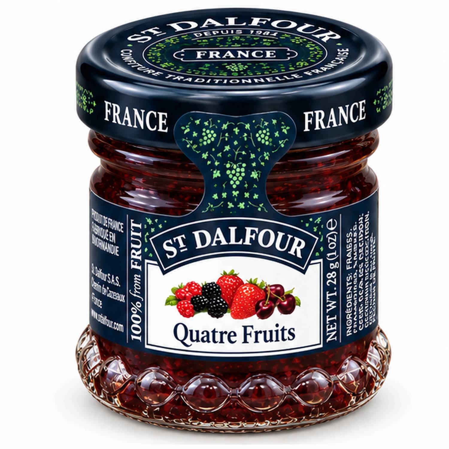 Geleia St Dalfour Mini Frutas Vermelhas Francesa 28g