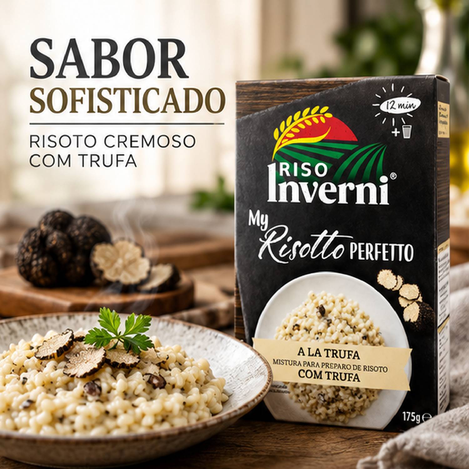 Risotto Italiano com Trufa Inverni 175g foto 4