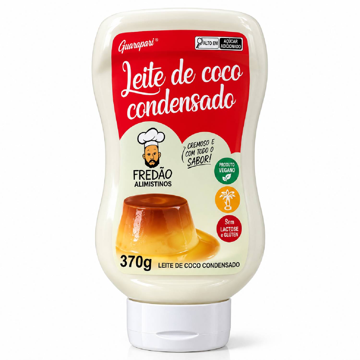 Leite Condensado de Coco Vegano Fredão 370g