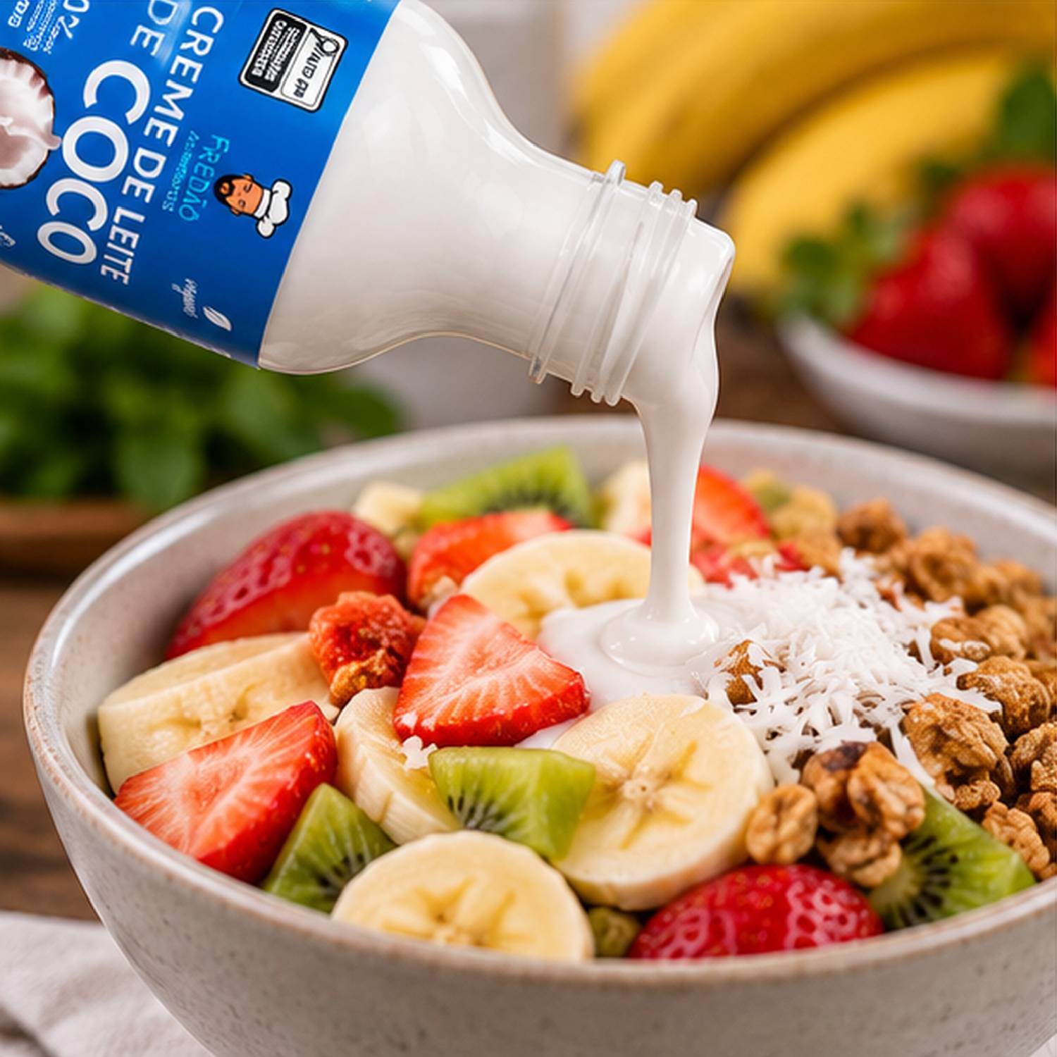 Kit 12 Creme de Leite de Coco Vegano Fredão 200ml foto 5