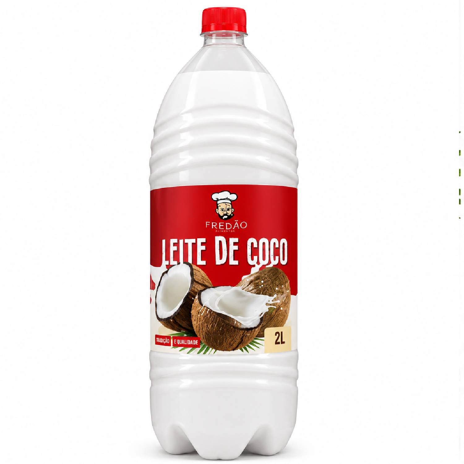 Leite de Coco Concentrado Fredão 2 Litros Uso Culinário