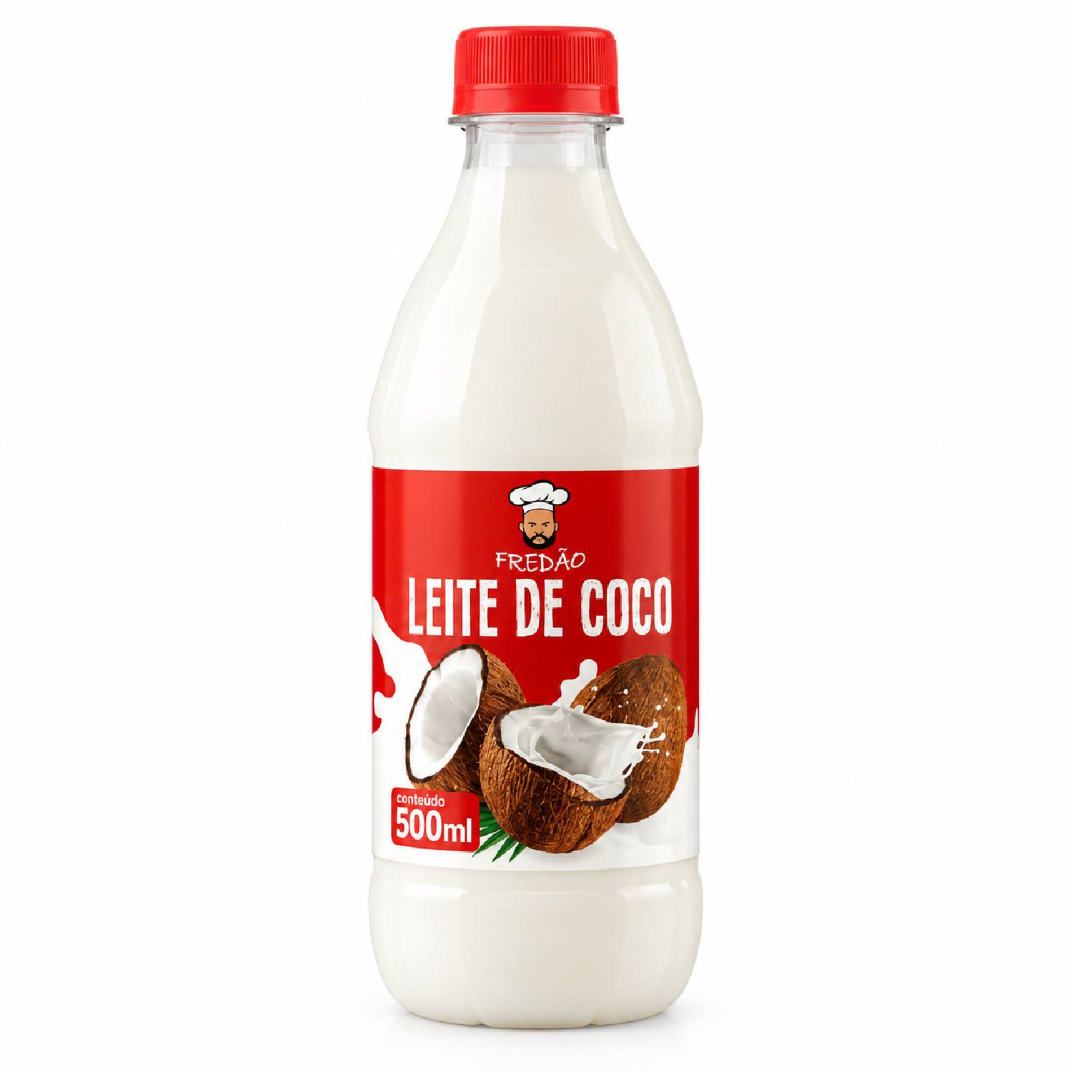 Leite de Coco Concentrado Fredão 500ml Uso Culinário
