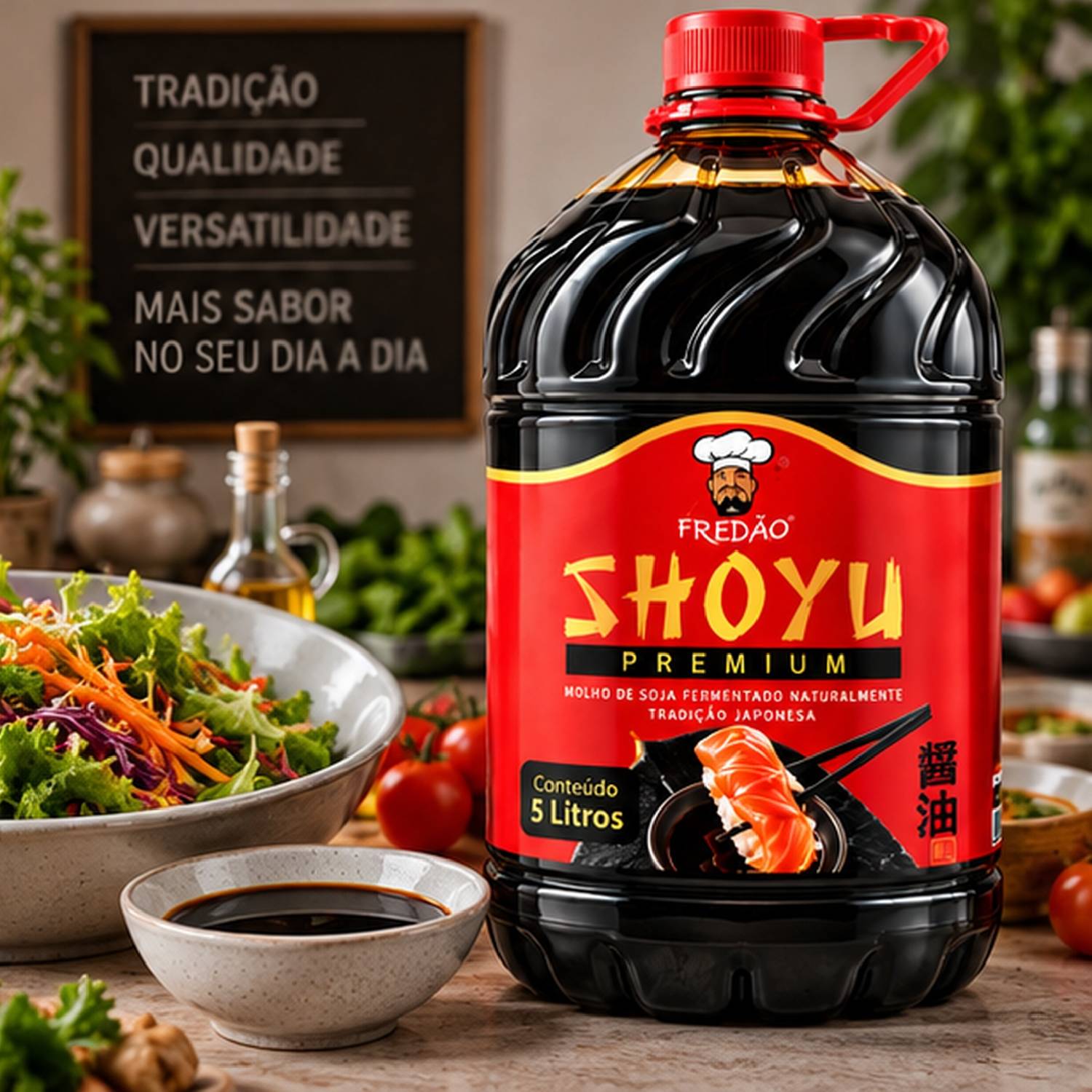 Molho Shoyu Fredão 5 Litros Uso Profissional foto 5