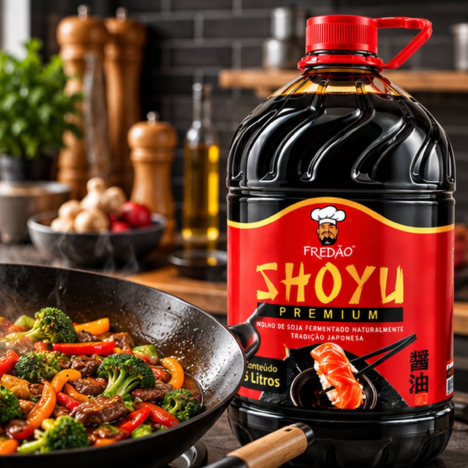 Molho Shoyu Fredão 5 Litros Uso Profissional foto 7