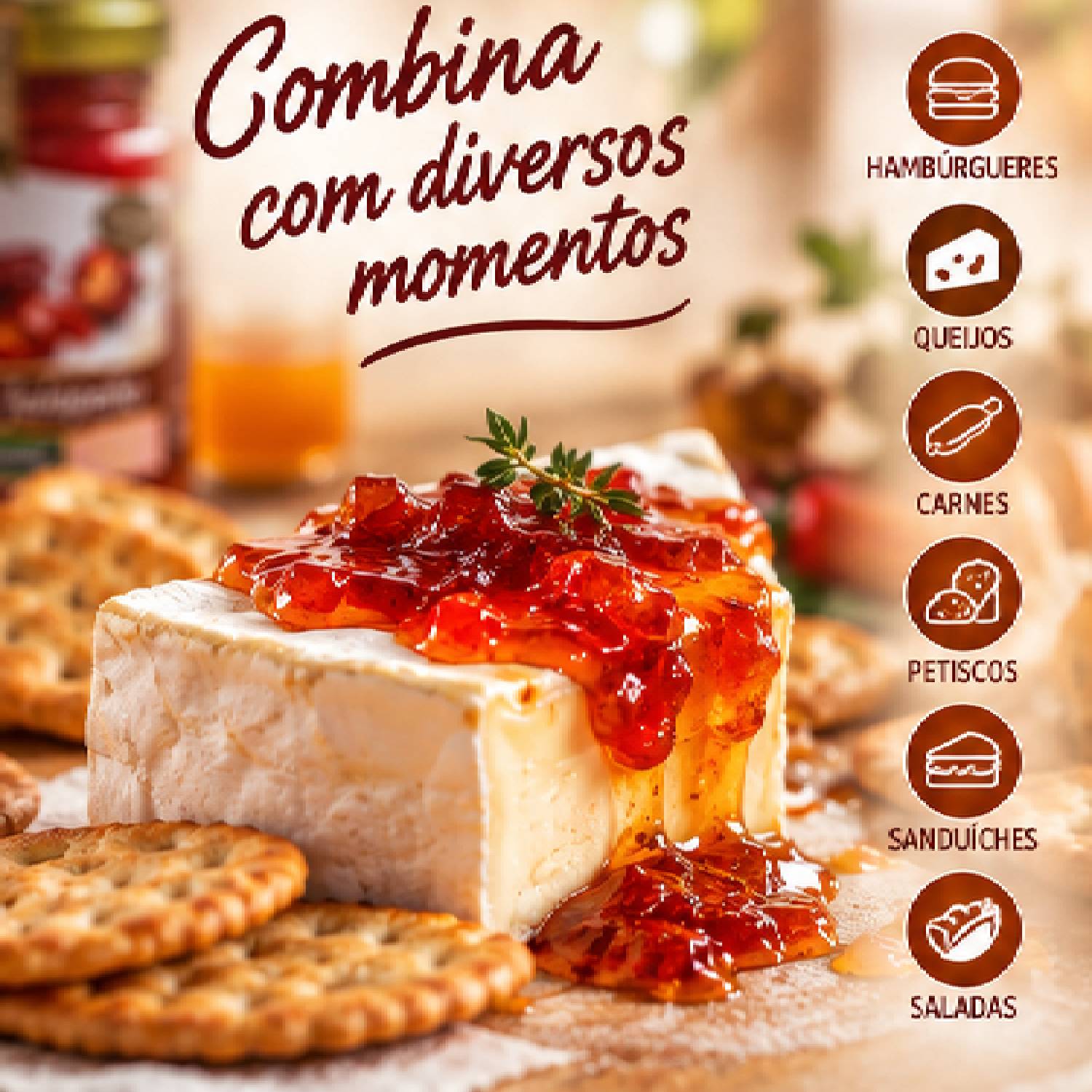 Kit 3 Geleia de Pimenta Jalapeno HELOMAR 280g foto 6