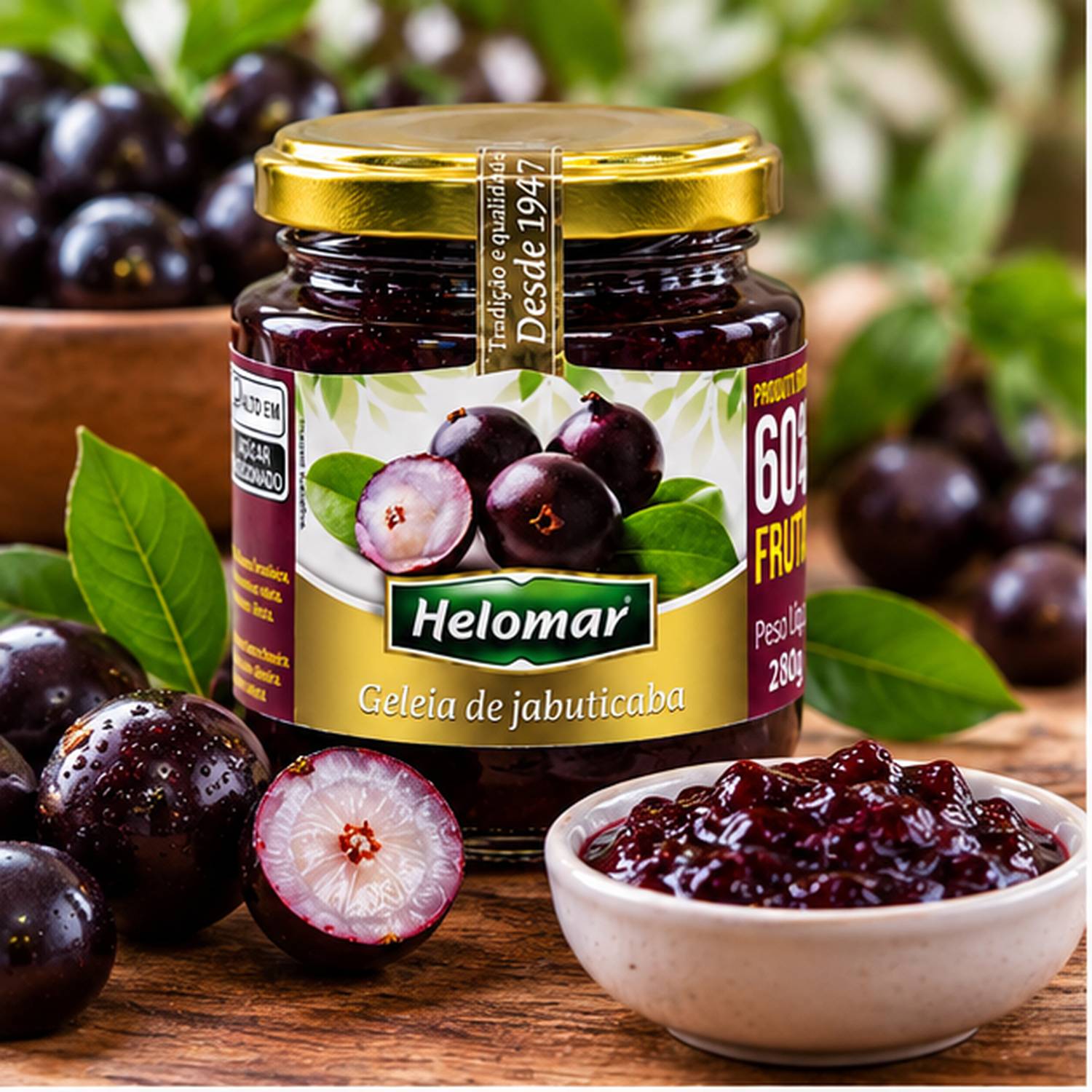Geleia de Jabuticaba HELOMAR 280g foto 5