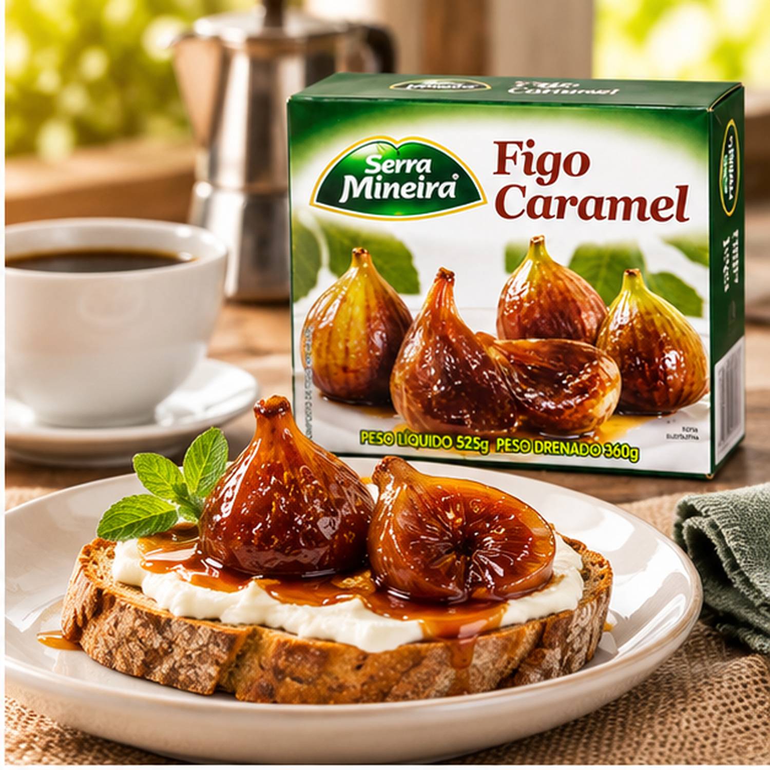 Figo Caramel Serra Mineira HELOMAR 360g foto 3