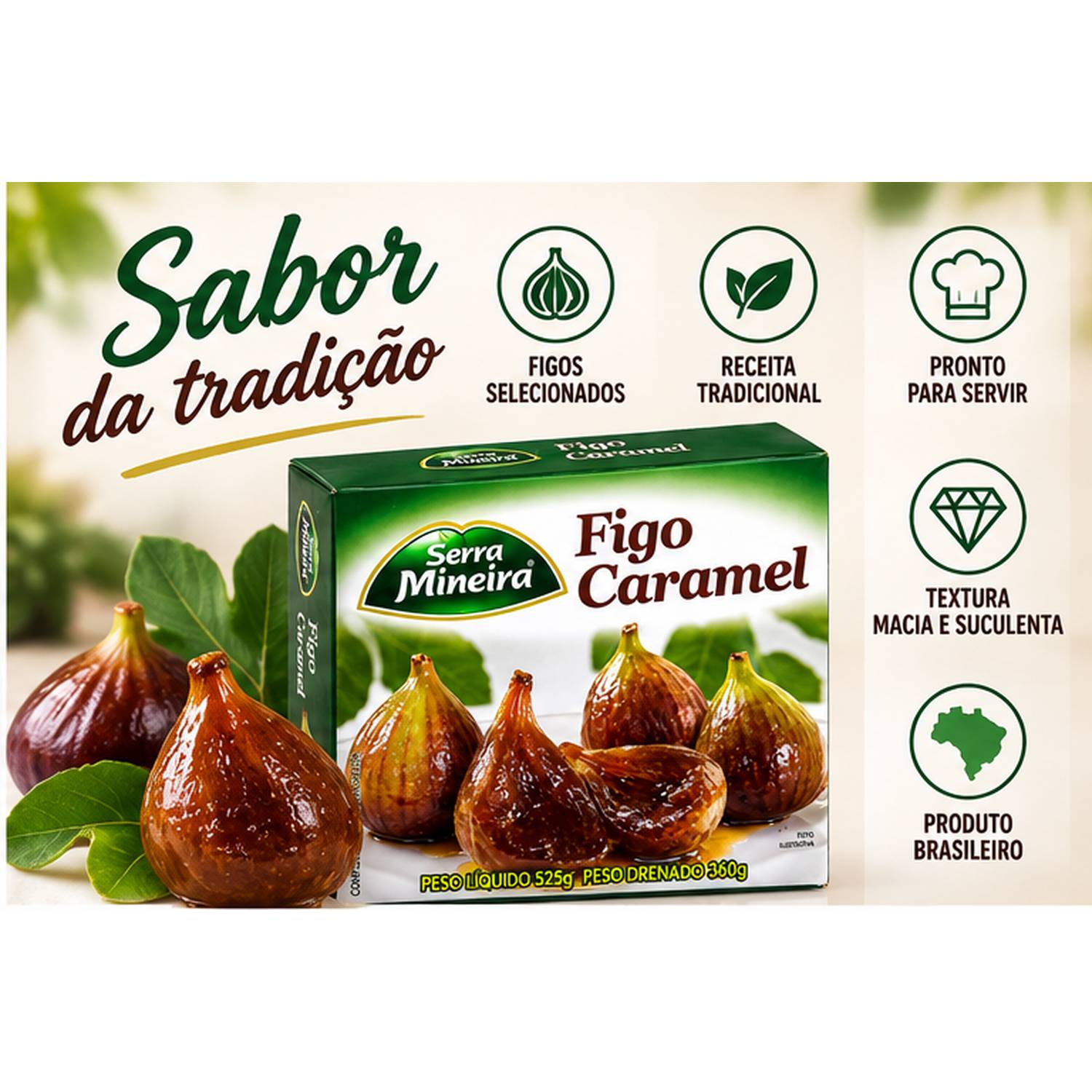 Figo Caramel Serra Mineira HELOMAR 360g foto 7