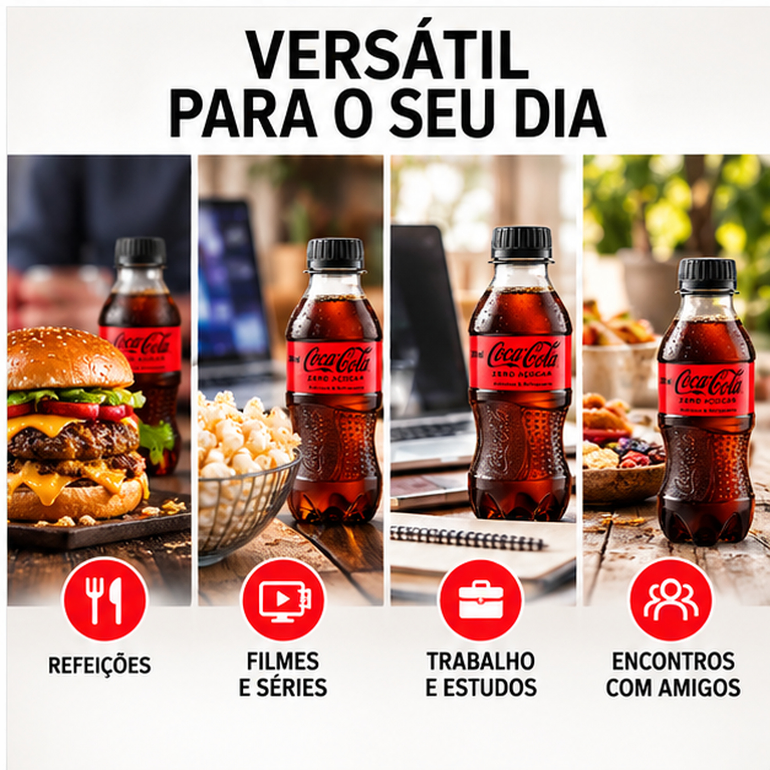 Refrigerante Coca Cola Zero Açucar 200ml foto 6