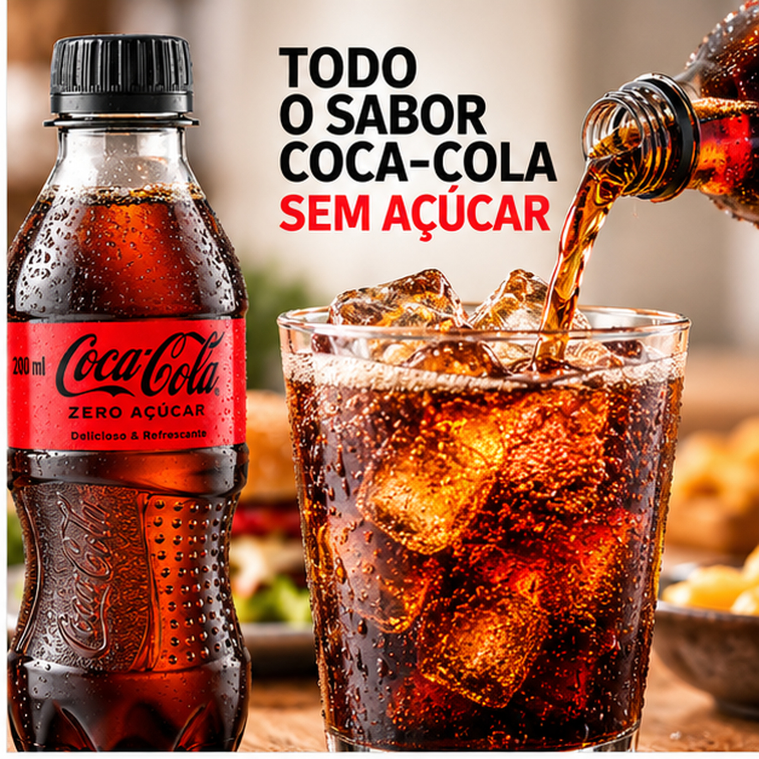 Kit 24 Refrigerante Coca Cola Zero Açucar 200ml foto 8