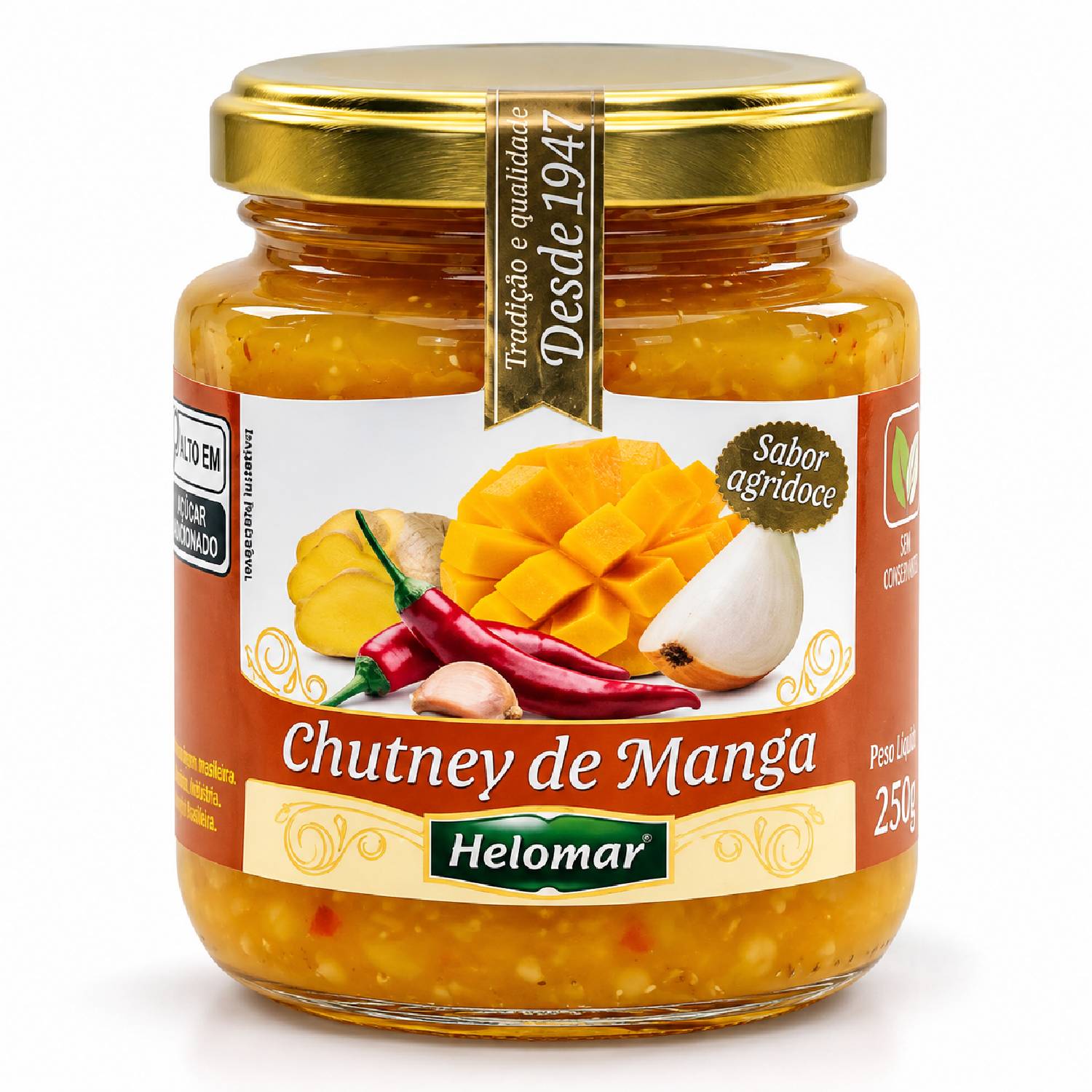 Chutney de Manga HELOMAR 150g