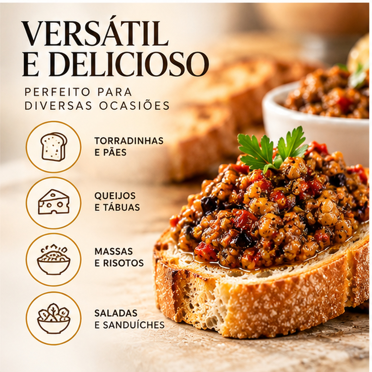 Antepasto Mediterrâneo CASA LUCHESE 210g foto 3