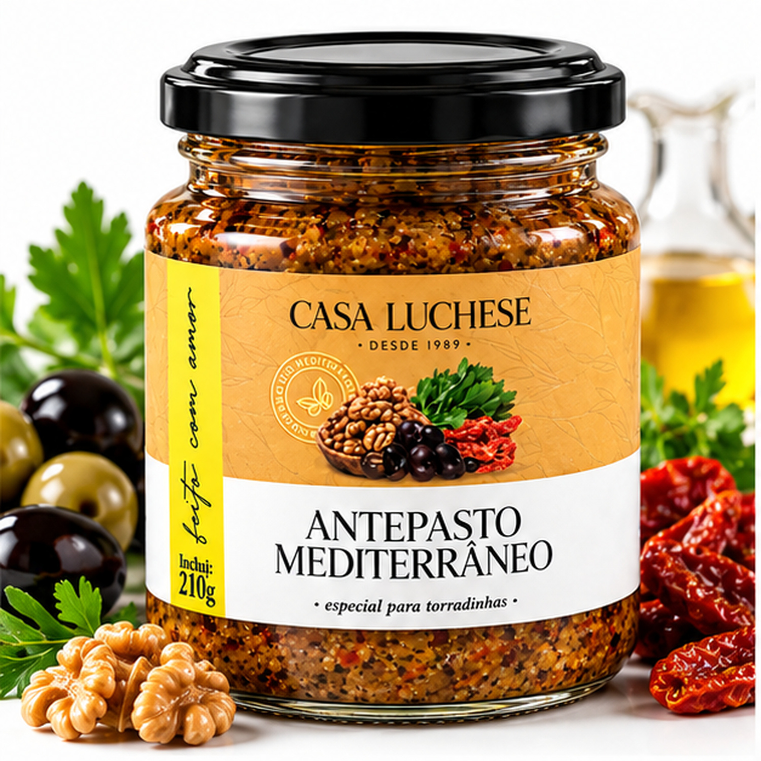 Antepasto Mediterrâneo CASA LUCHESE 210g foto 6
