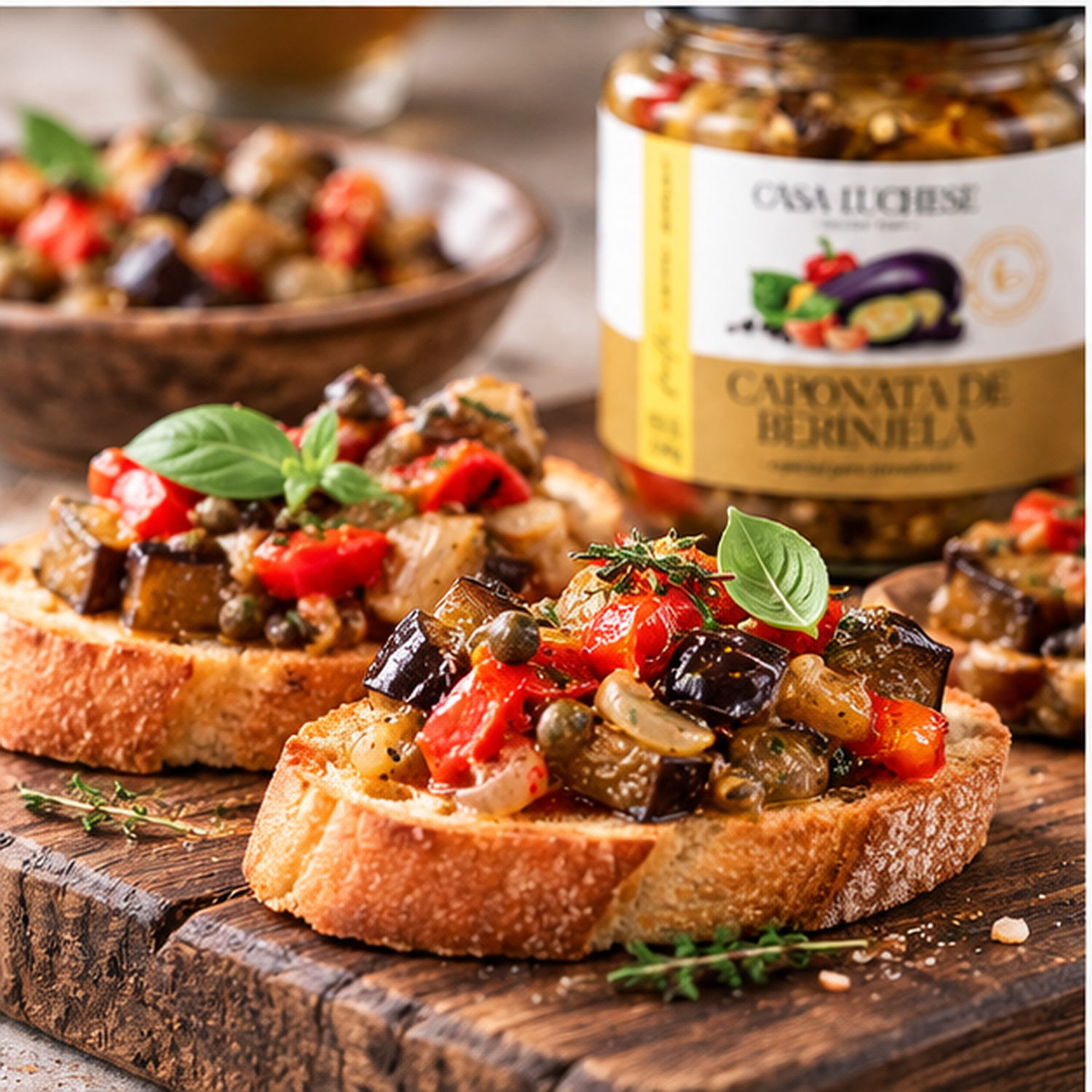 Caponata de Berinjela CASA LUCHESE 215g foto 8