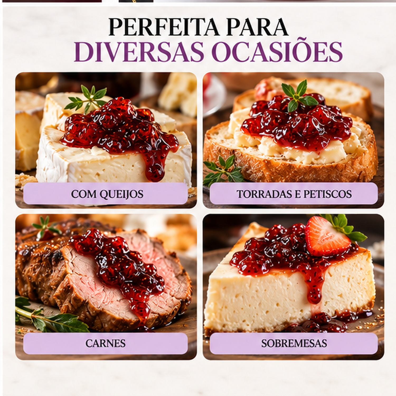 Doce de Morango ao Vinho Cabernet CASA LUCHESE 260g foto 6