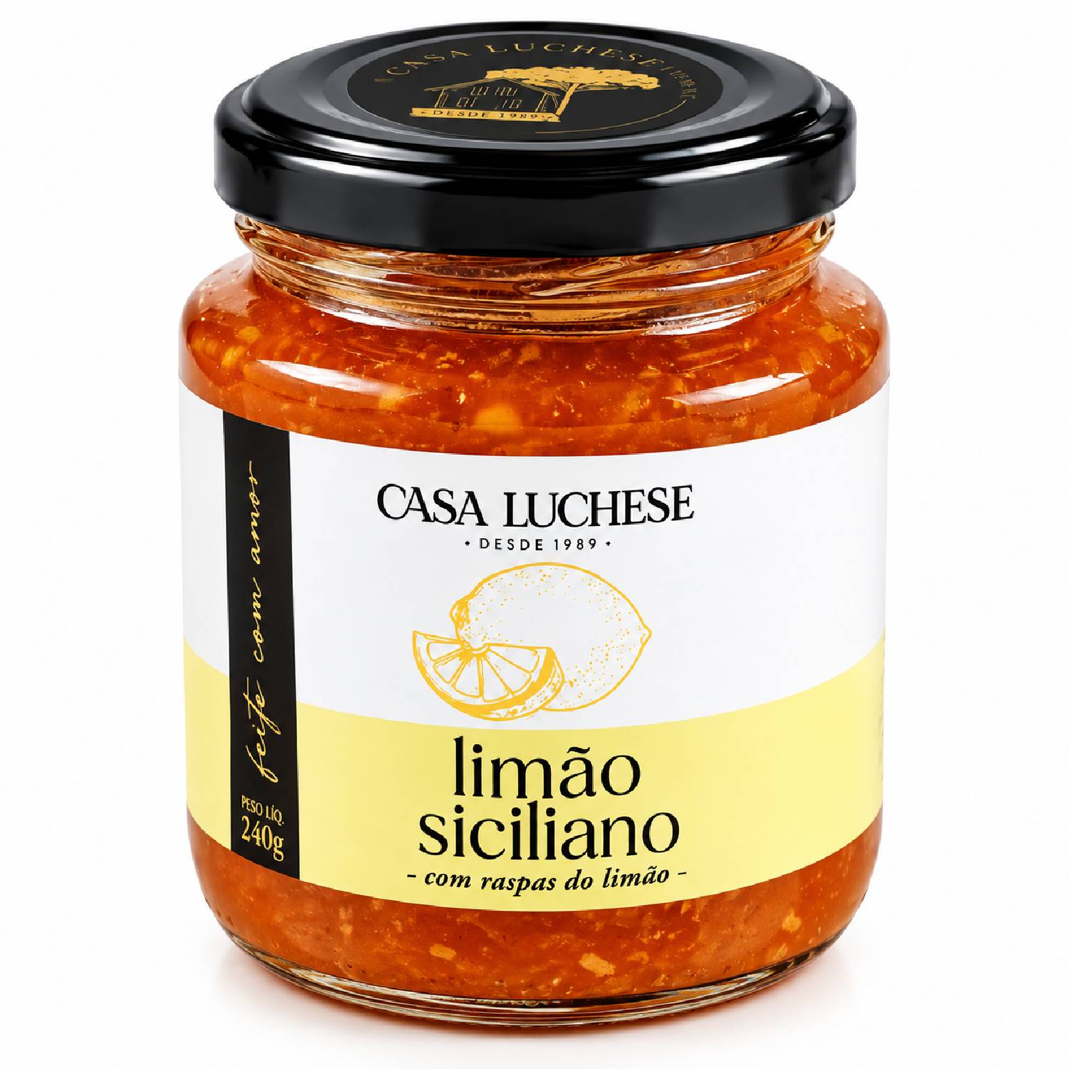Geleia de Limão Siciliano Premium CASA LUCHESE 260g