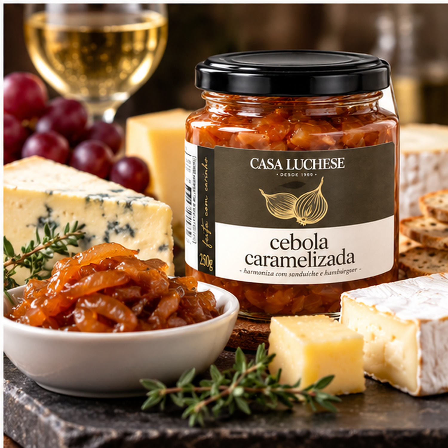 Cebola Caramelizada Tradicional CASA LUCHESE 250g foto 3