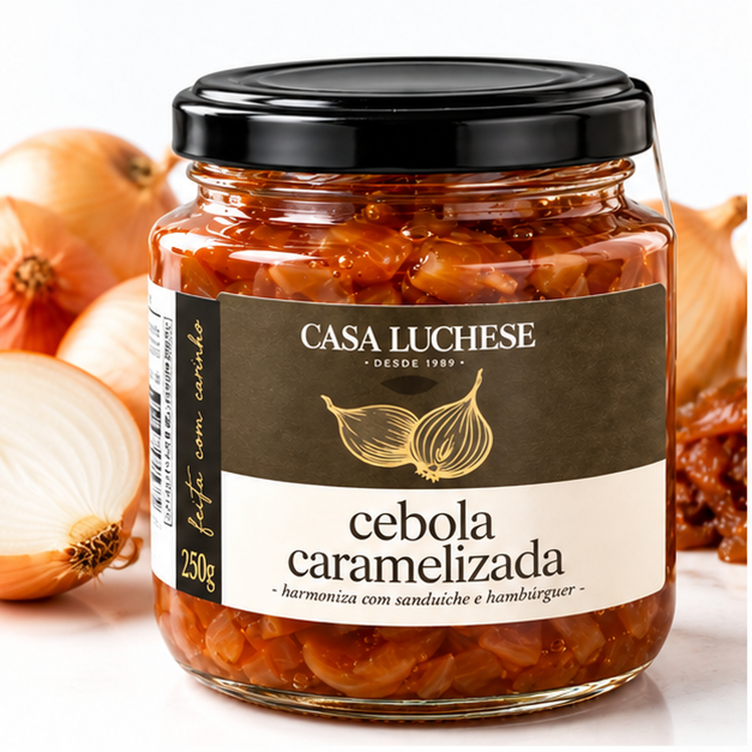 Cebola Caramelizada Tradicional CASA LUCHESE 250g foto 7