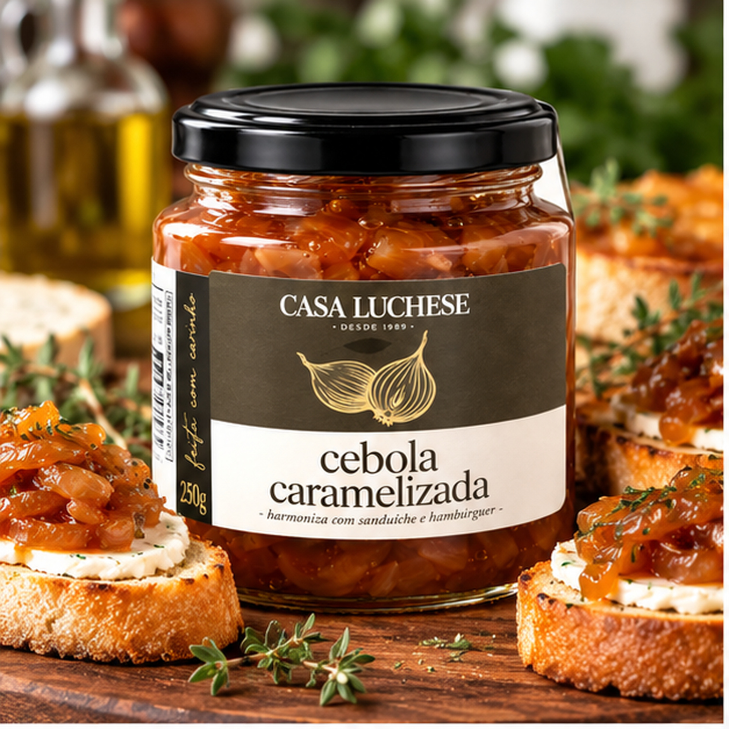 Cebola Caramelizada Tradicional CASA LUCHESE 250g foto 9