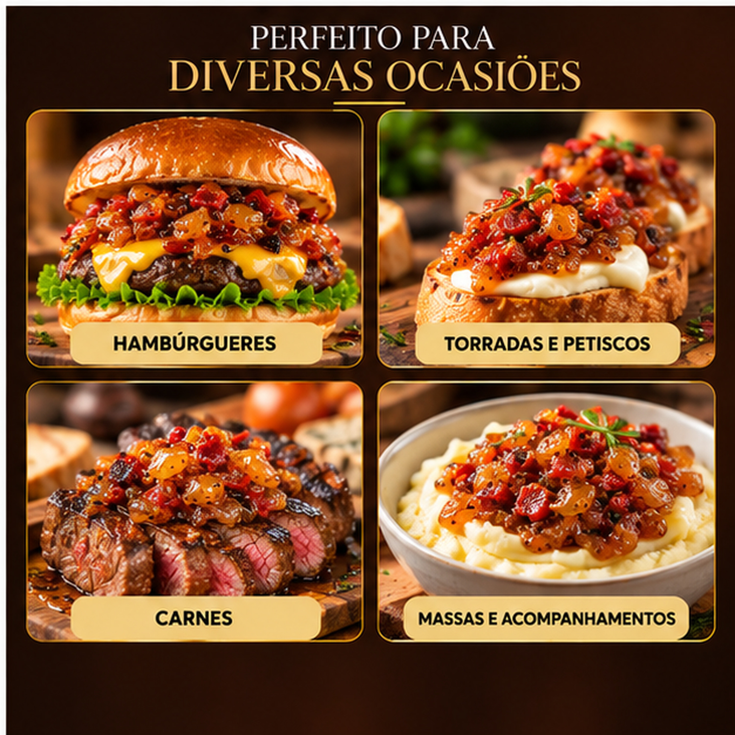 Cebola Caramelizada c/ Bacon CASA DUCHESE 250g foto 4