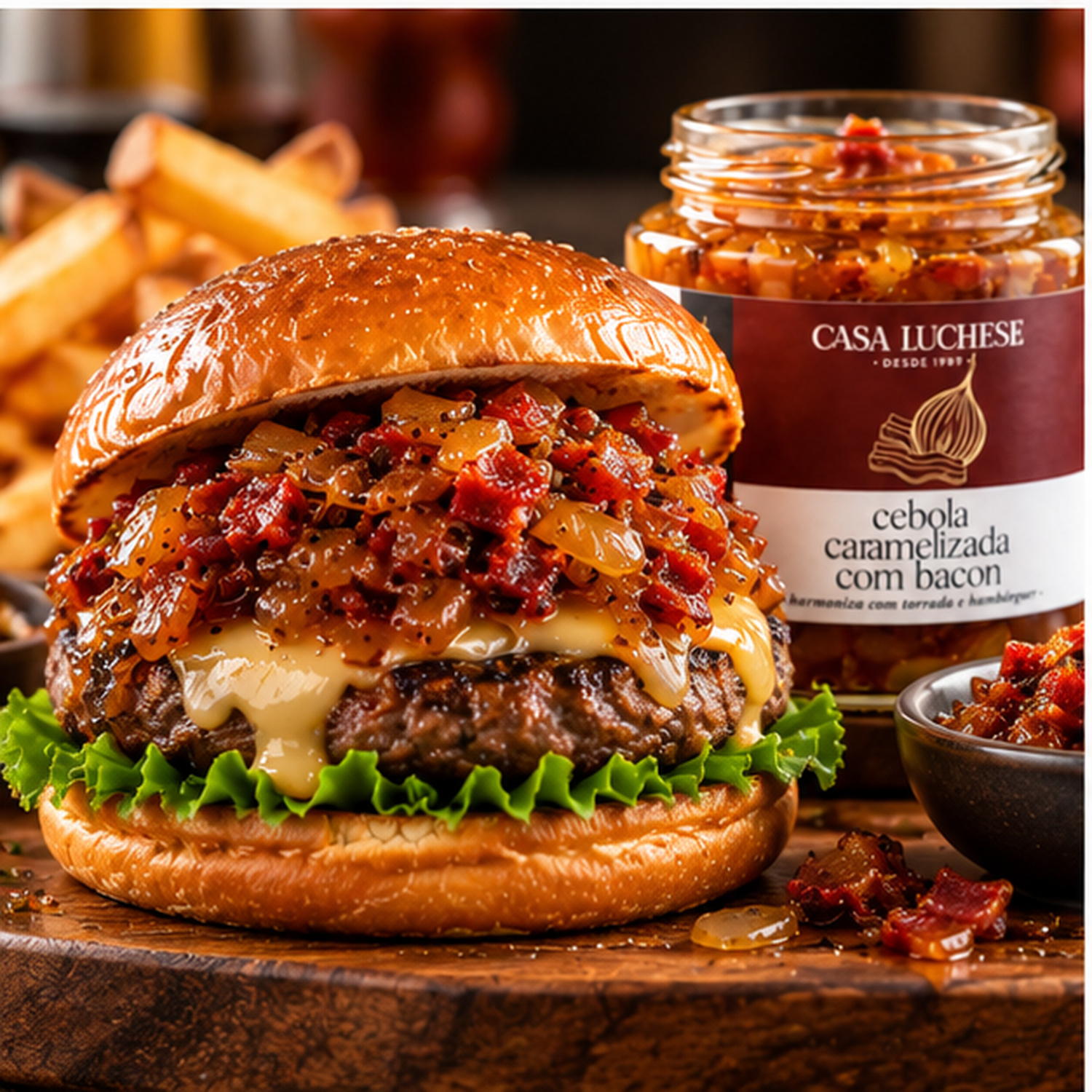 Cebola Caramelizada c/ Bacon CASA DUCHESE 250g foto 8