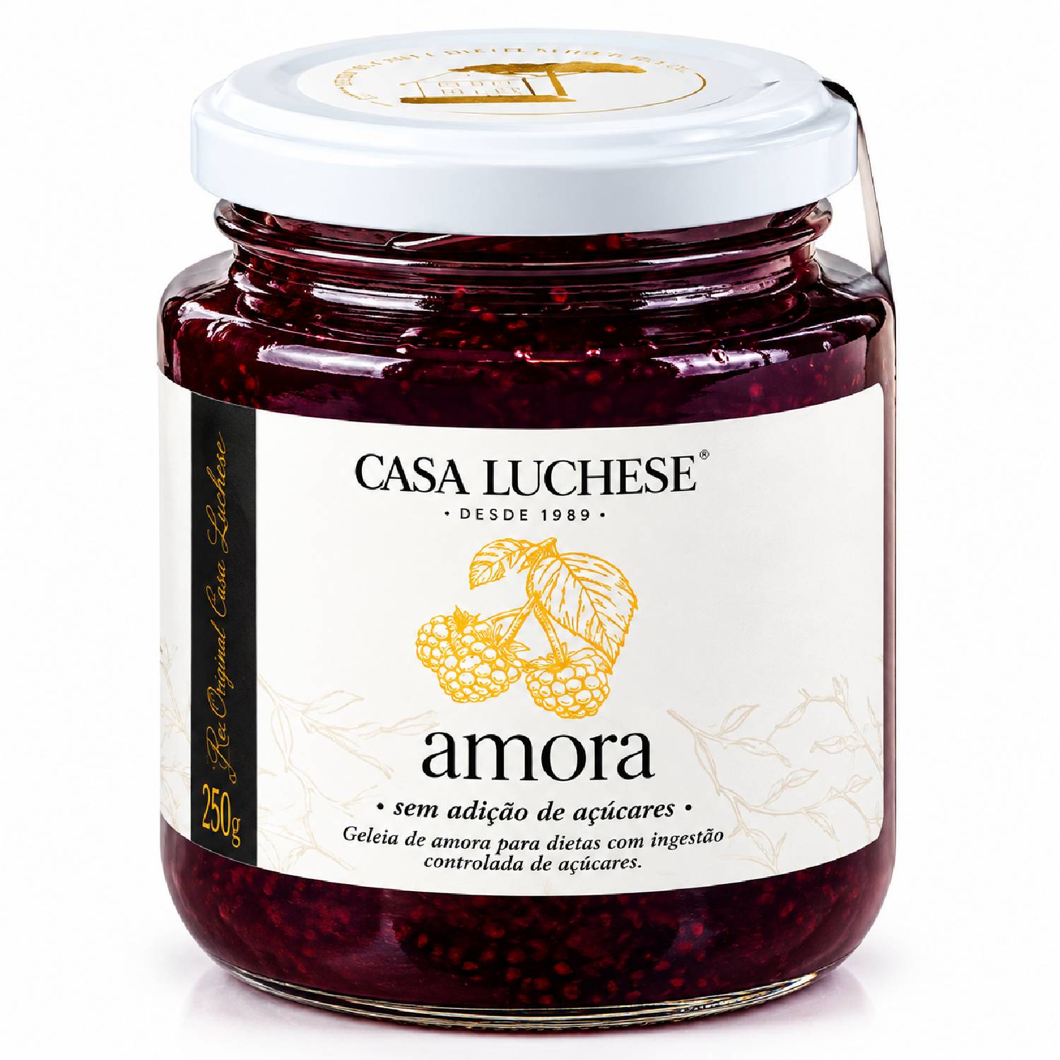 Doce de Amora s/ Adição de Açucar CASA LUCHESE 260g