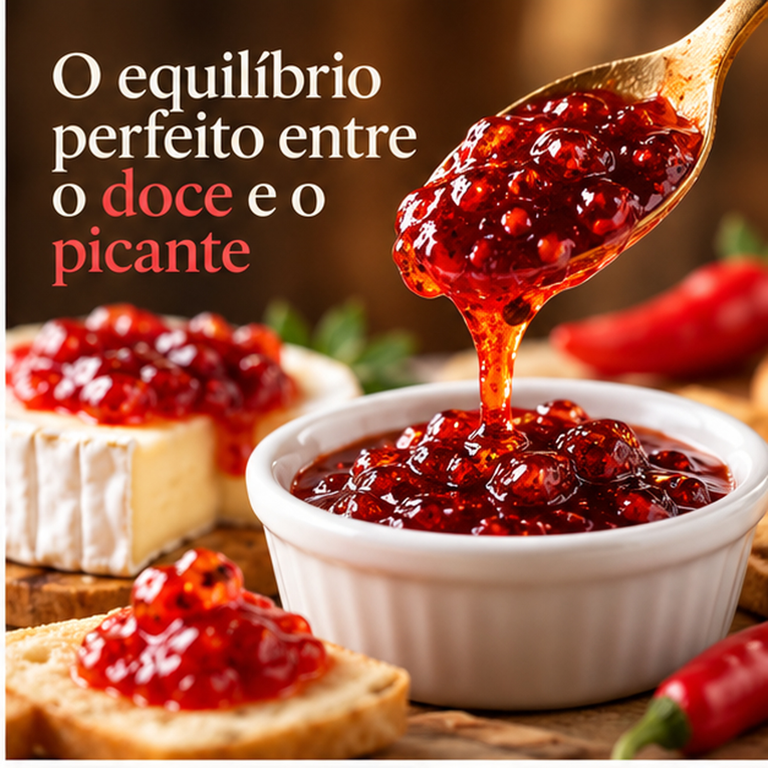 Doce Morango c/ Pimenta S/ Ad Açucar CASA LUCHESE 260g foto 5