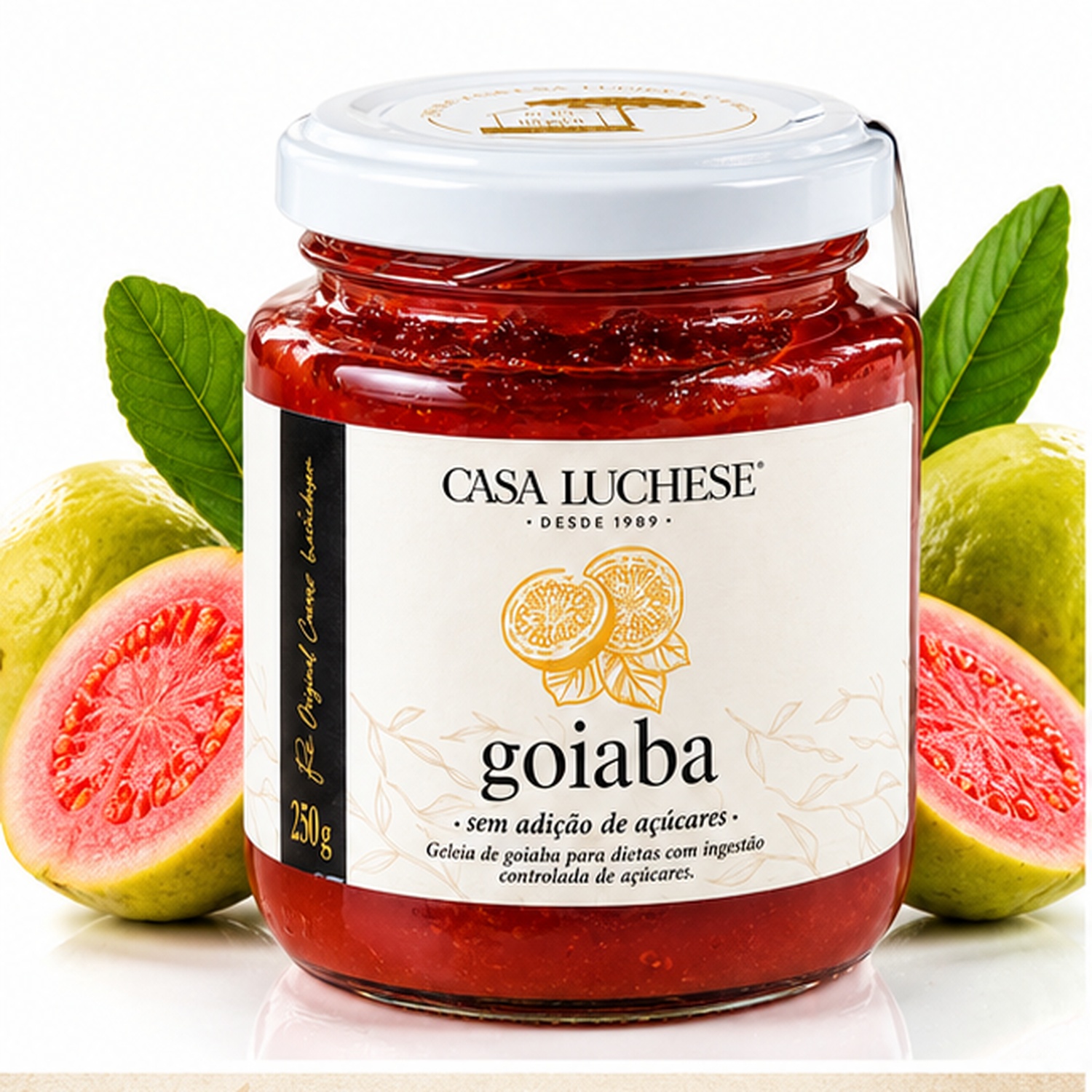 Doce de Goiaba sem Adição de Açucar CASA LUCHESE 260g foto 5