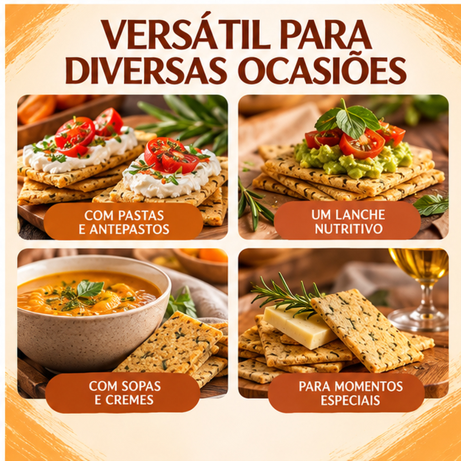 Biscoito Nutritional Yeast e Alecrim ALERE 70g foto 4
