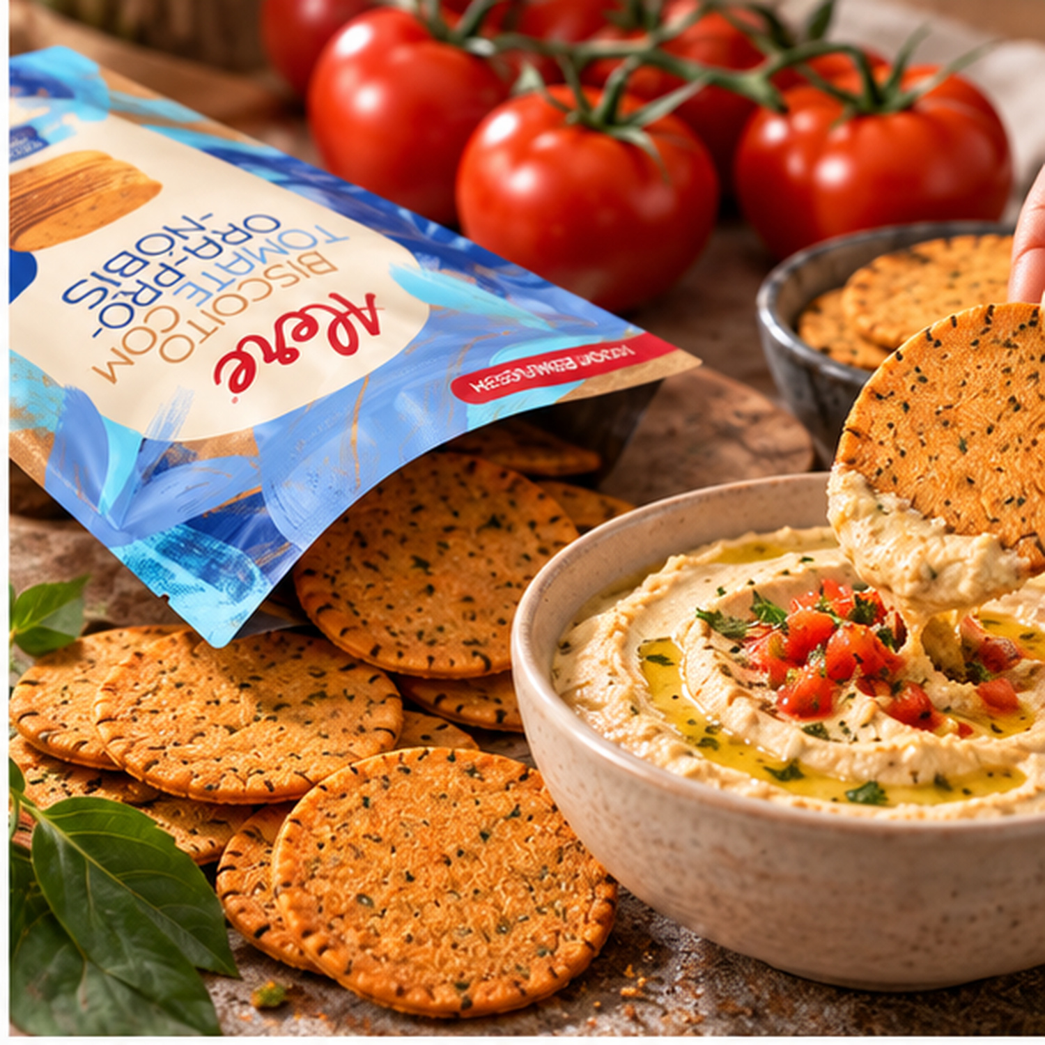 Biscoito Tomate Ora-pro-nobis ALERE 70g foto 8
