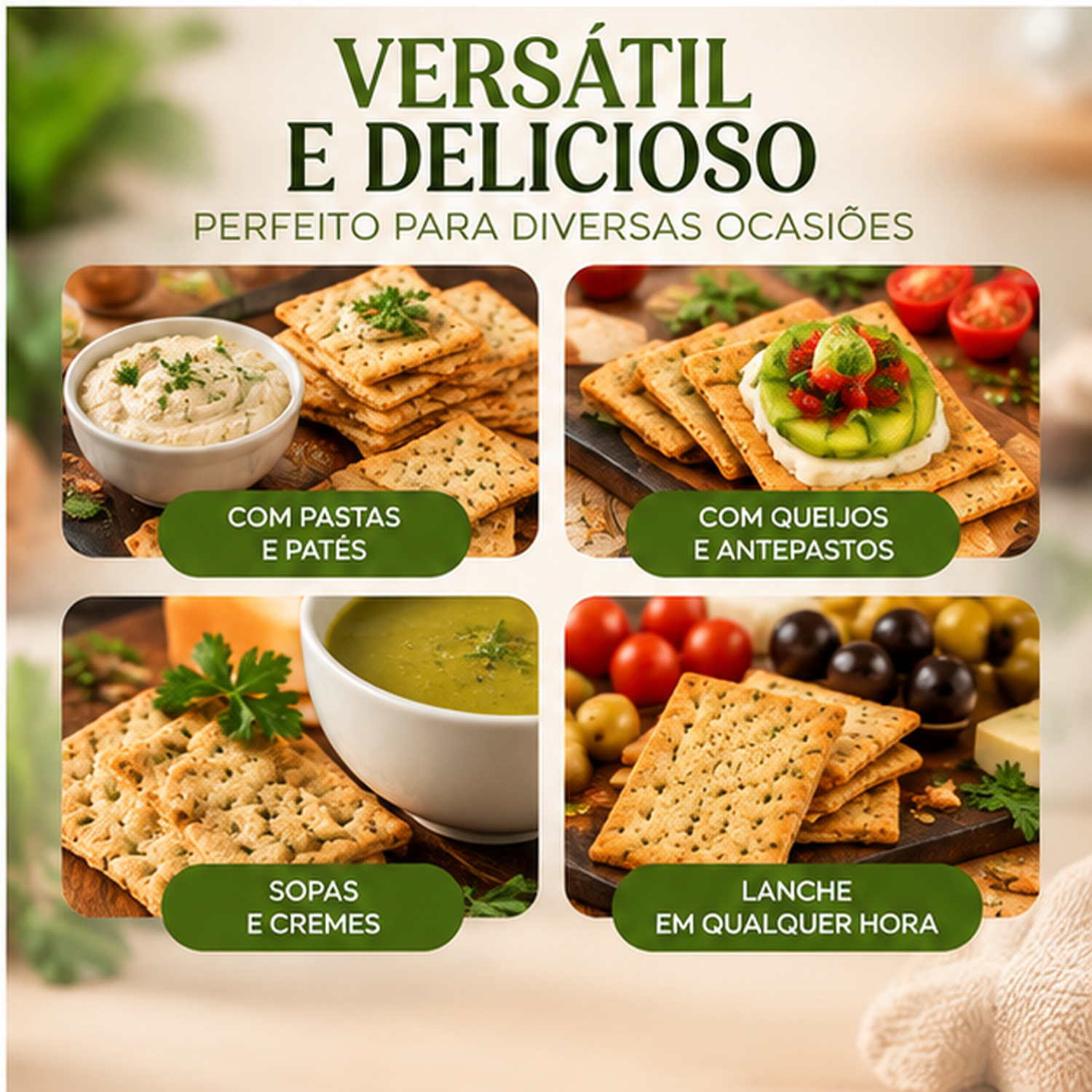 Biscoito Proteico c/ Alho Poró ALERE 55g foto 6