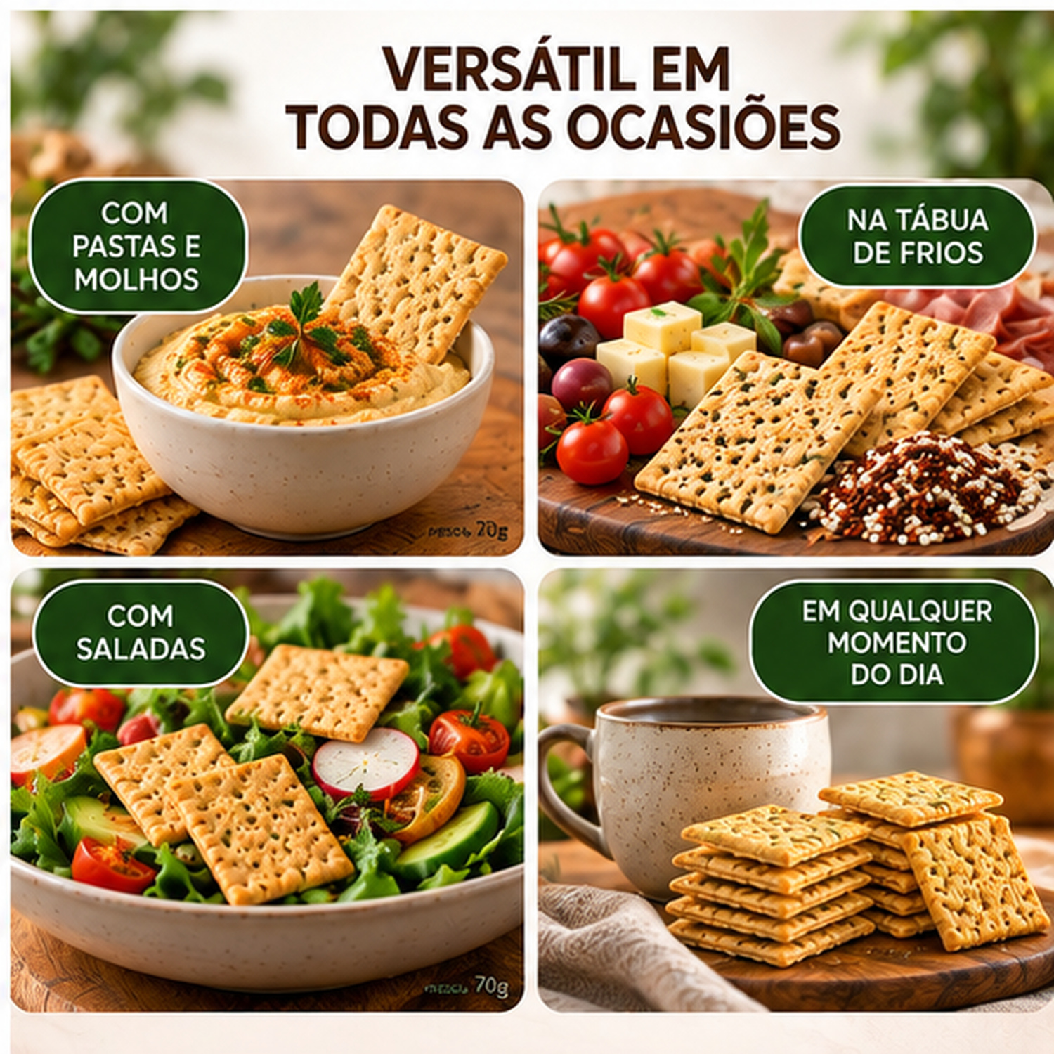 Kit 5 Biscoitos Alere 5 Sabores Sem Glúten 70g foto 4
