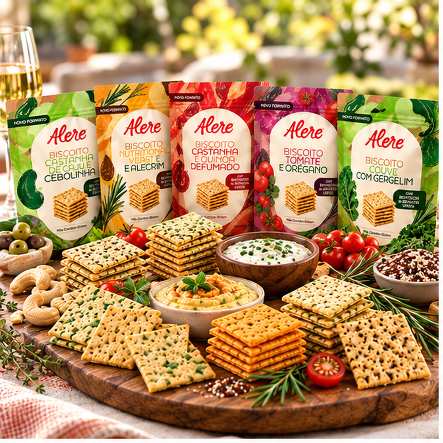 Kit 5 Biscoitos Alere 5 Sabores Sem Glúten 70g foto 8