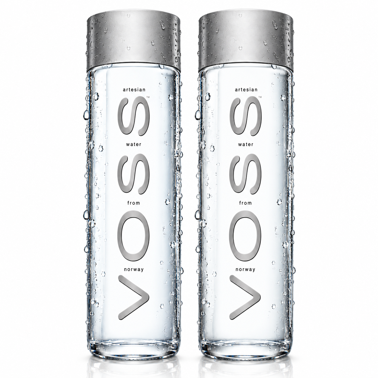 Kit 2 Água Mineral Natural VOSS Sem Gás 500ml (Garrafa PET)