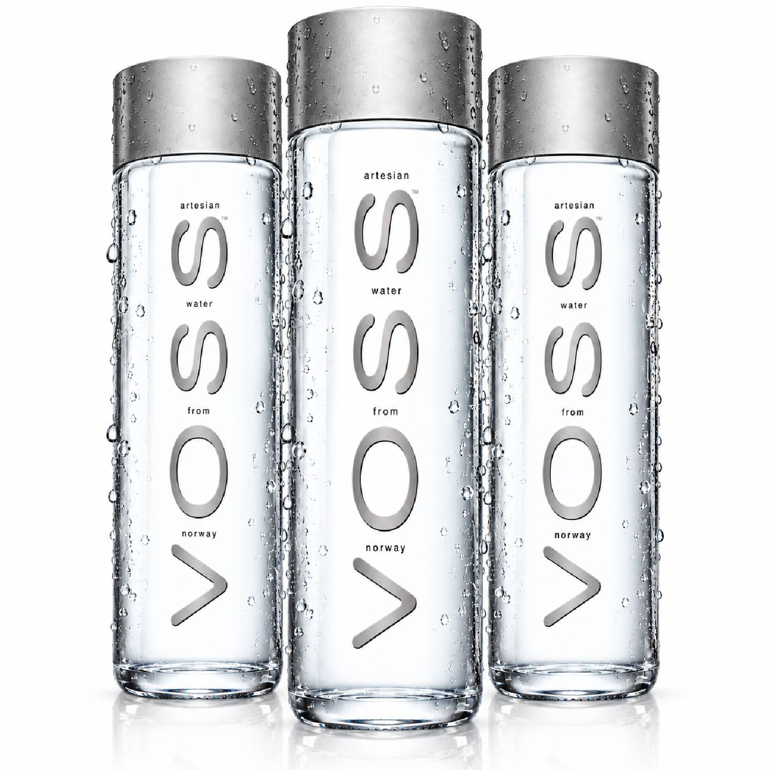 Kit 3 Água Mineral Natural VOSS Sem Gás 500ml (Garrafa PET)