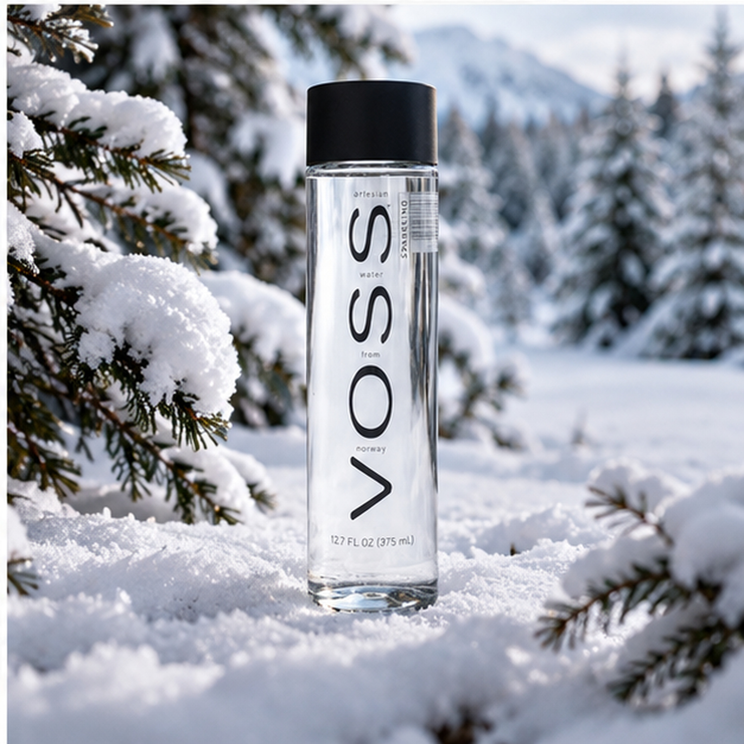 Kit 3 Água Mineral Natural VOSS s/ Gás 375ml (Garrafa Vidro) foto 9