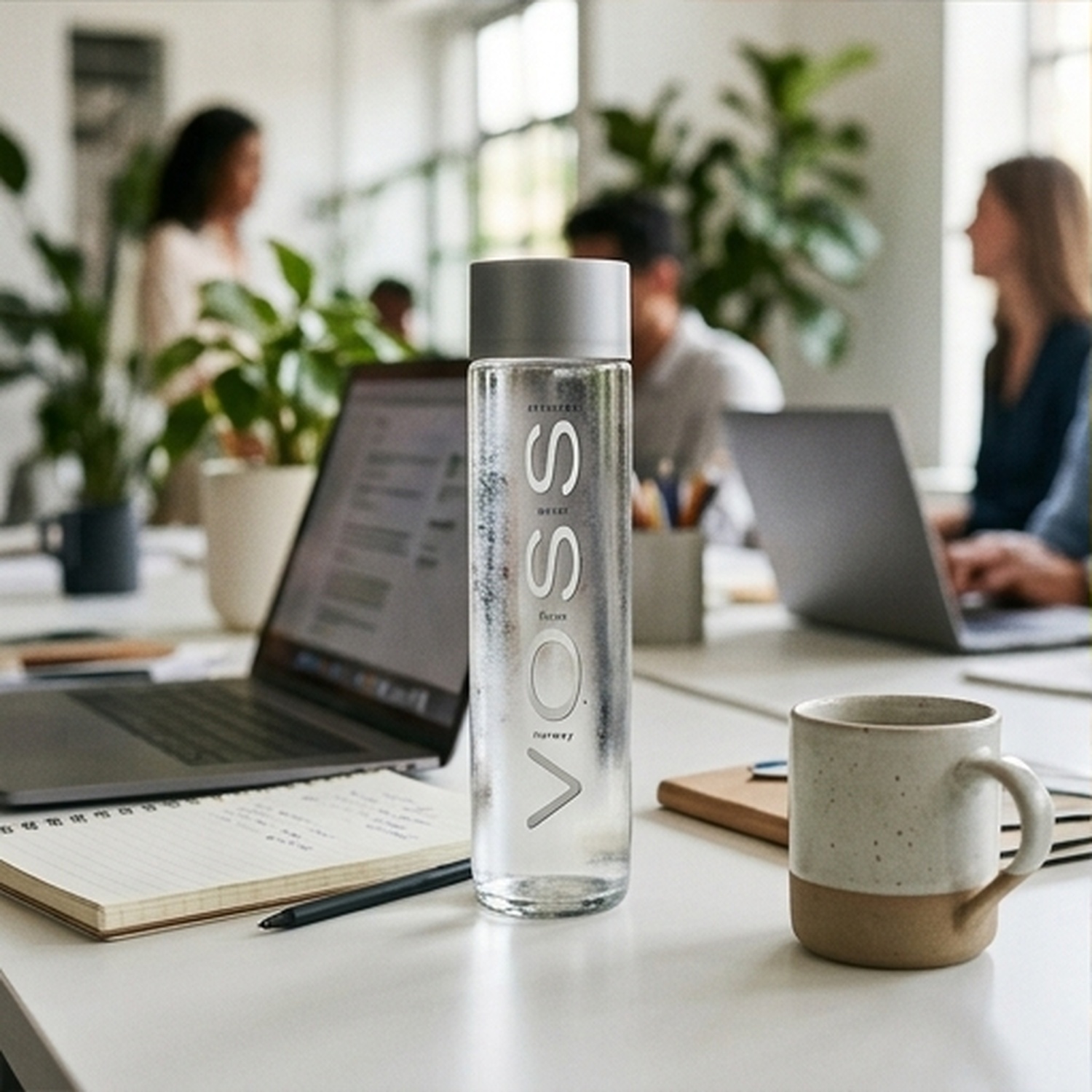 Kit 12 Água Mineral Natural VOSS s/ Gás 375ml Garrafa Vidro foto 2