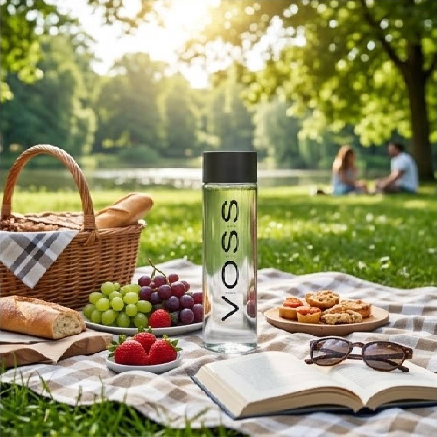 Kit 12 Água Mineral Natural VOSS c/ Gás 375ml Garrafa Vidro foto 7
