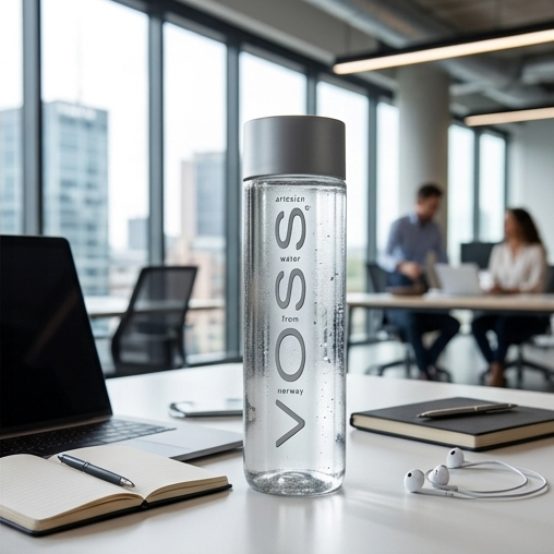 Água Mineral Natural VOSS Sem Gás 850ml (Garrafa PET) foto 2