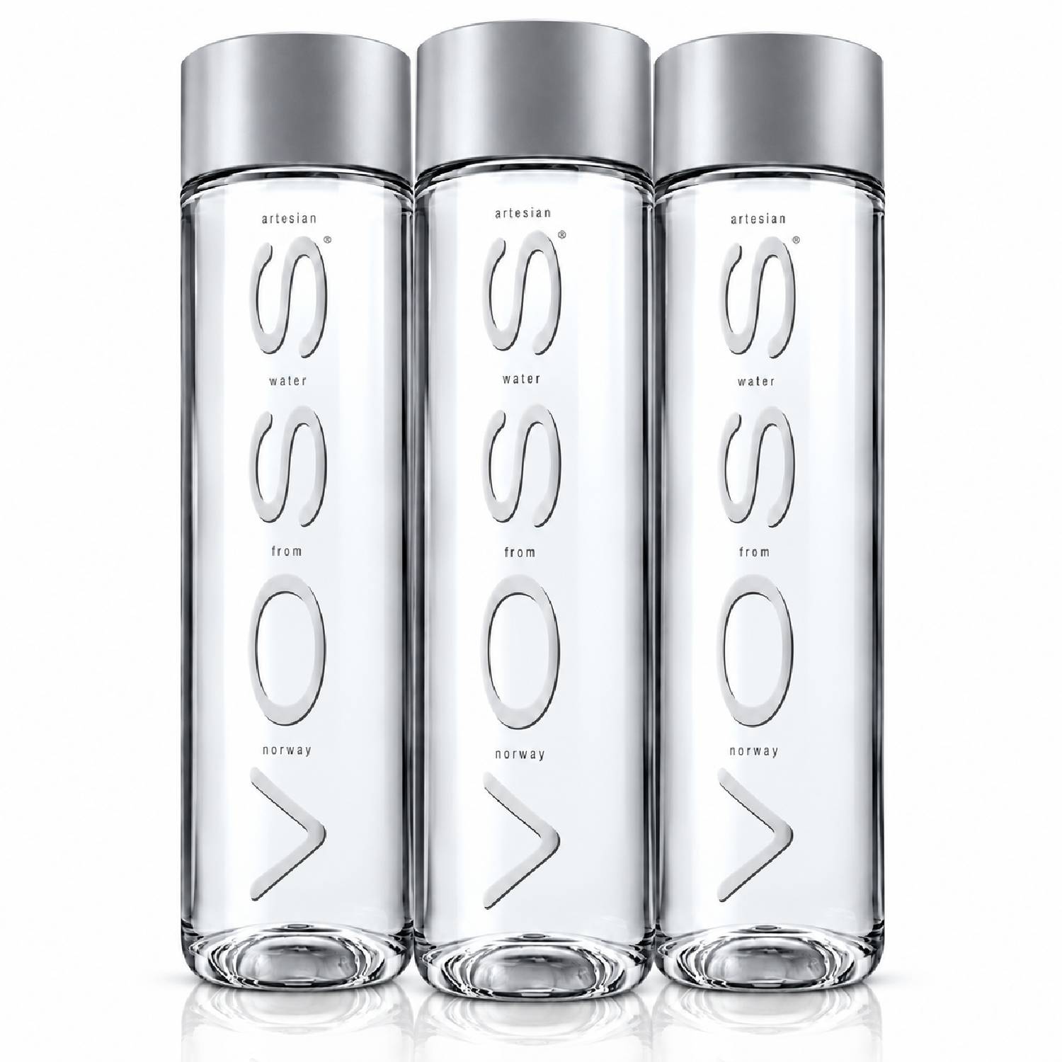 Kit 3 Água Mineral Natural VOSS Sem Gás 850ml (Garrafa PET)