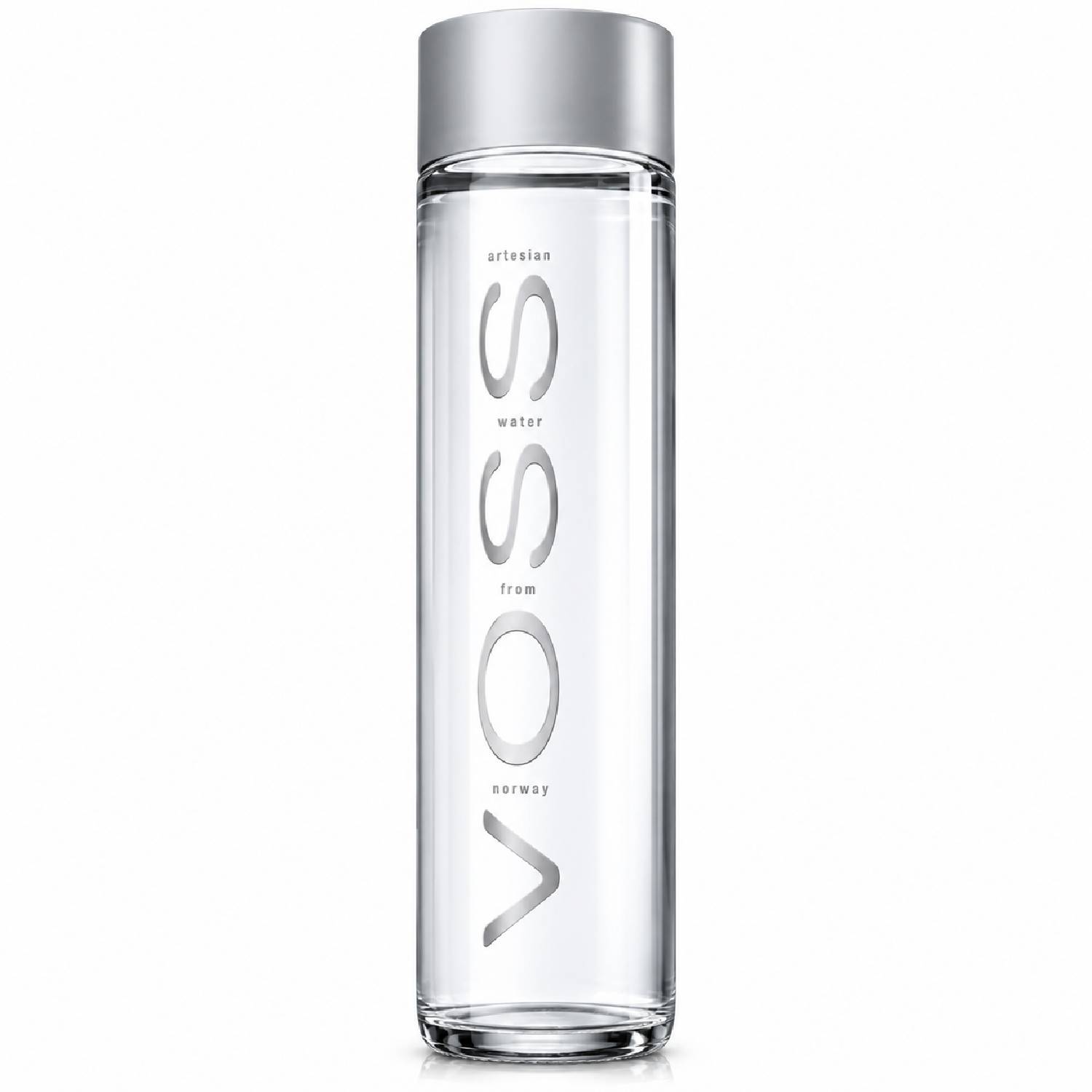 Água Mineral Natural VOSS Sem Gás 800ml Garrafa Vidro