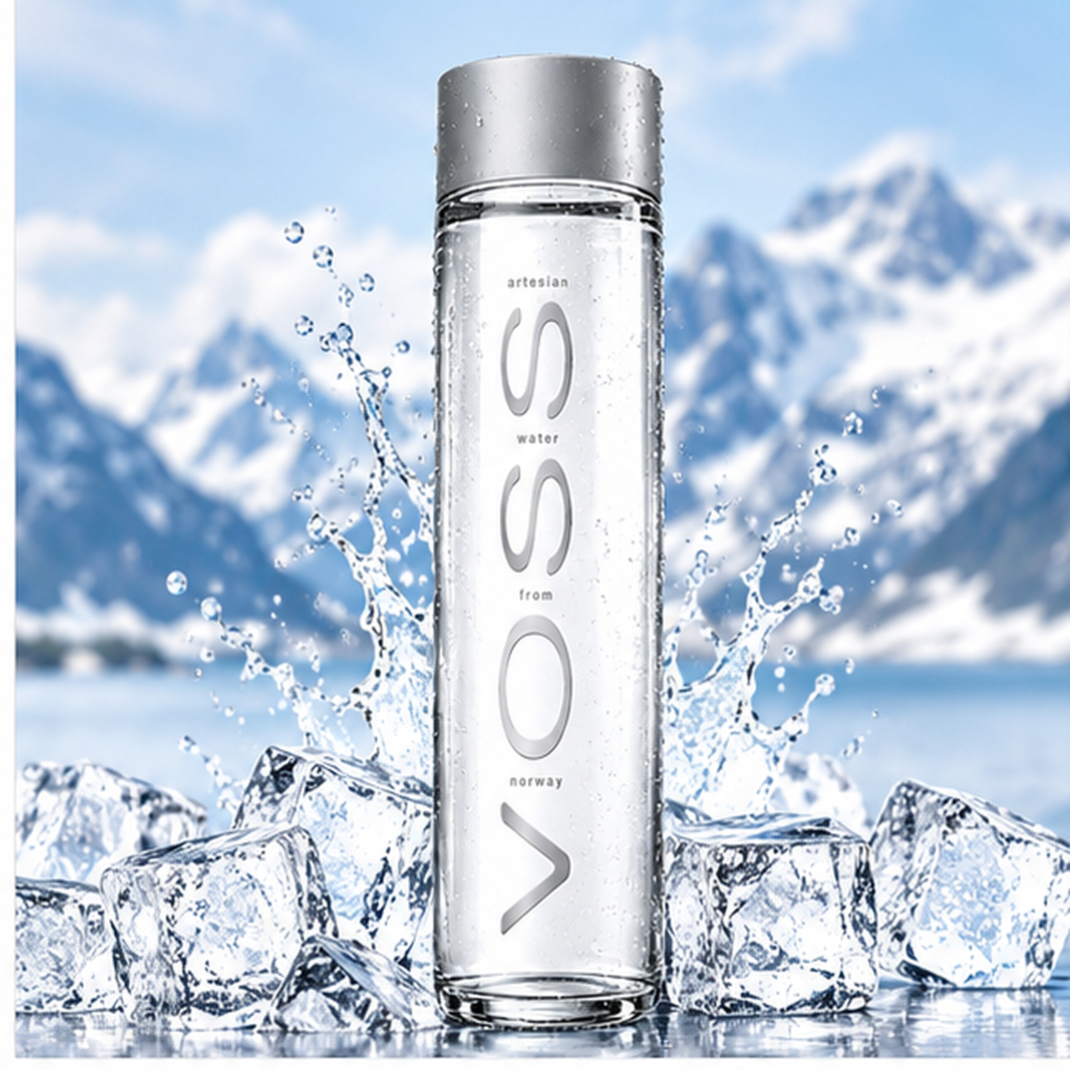 Água Mineral Natural VOSS Sem Gás 800ml Garrafa Vidro foto 6