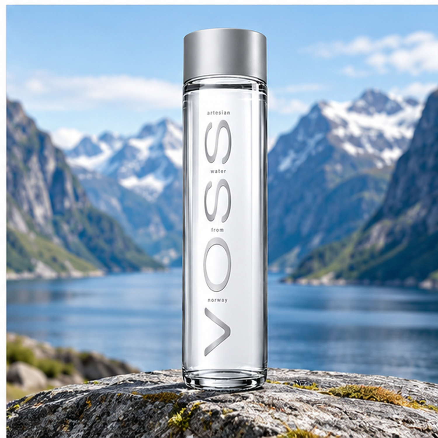 Kit 2 Água Mineral Natural VOSS Sem Gás 800ml Garrafa Vidro foto 8