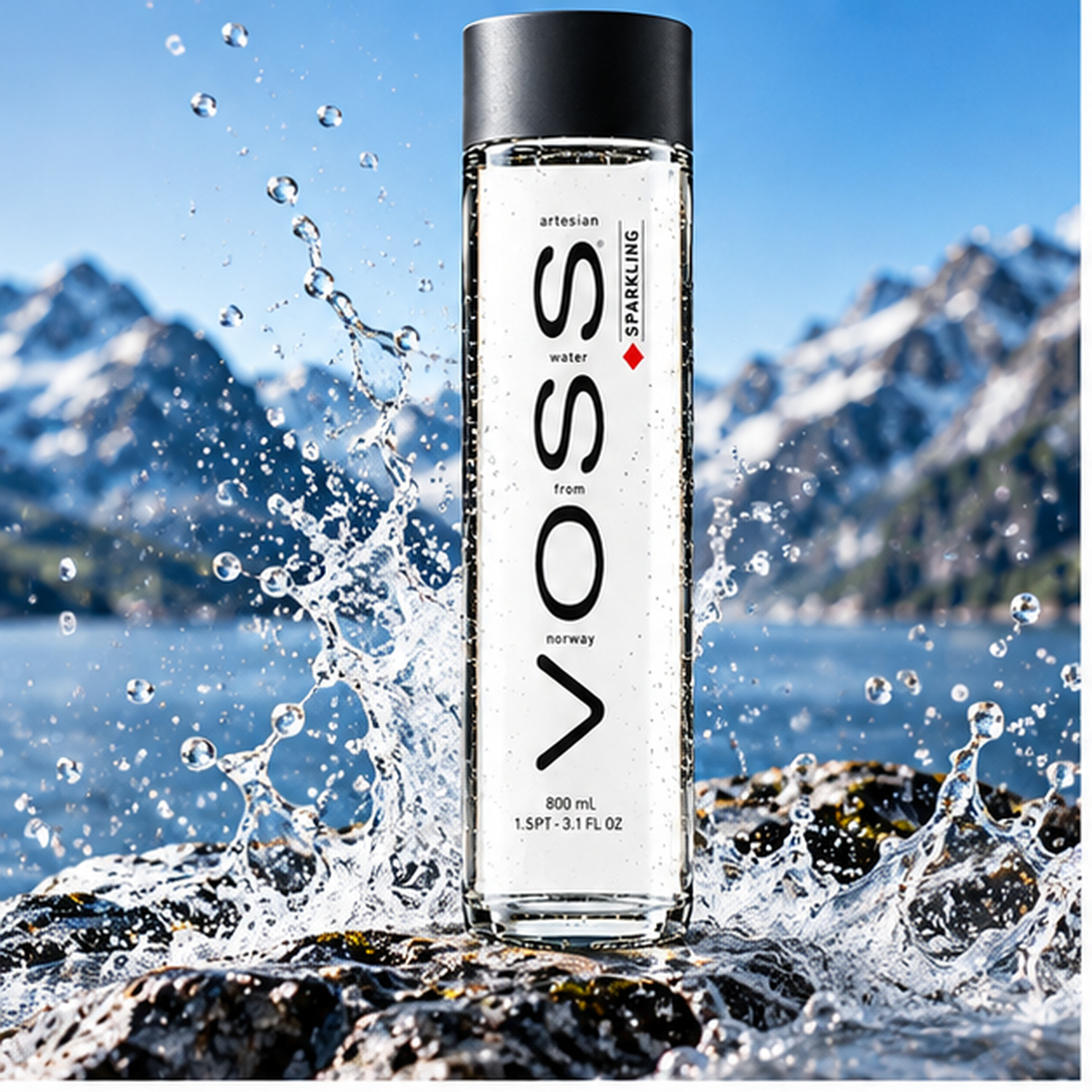 Kit 3 Água Mineral Natural VOSS Com Gás 800ml Garrafa Vidro foto 7
